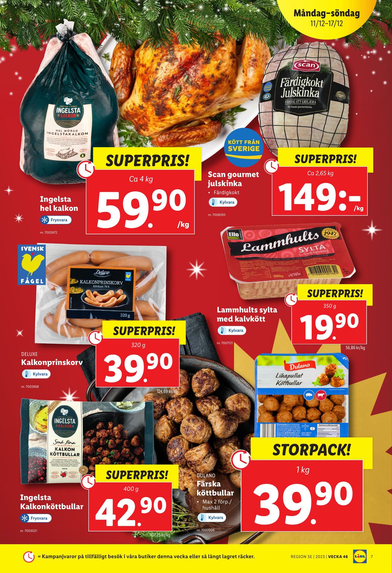 Erbjudanden Lidl 11.12.2023 - 17.12.2023