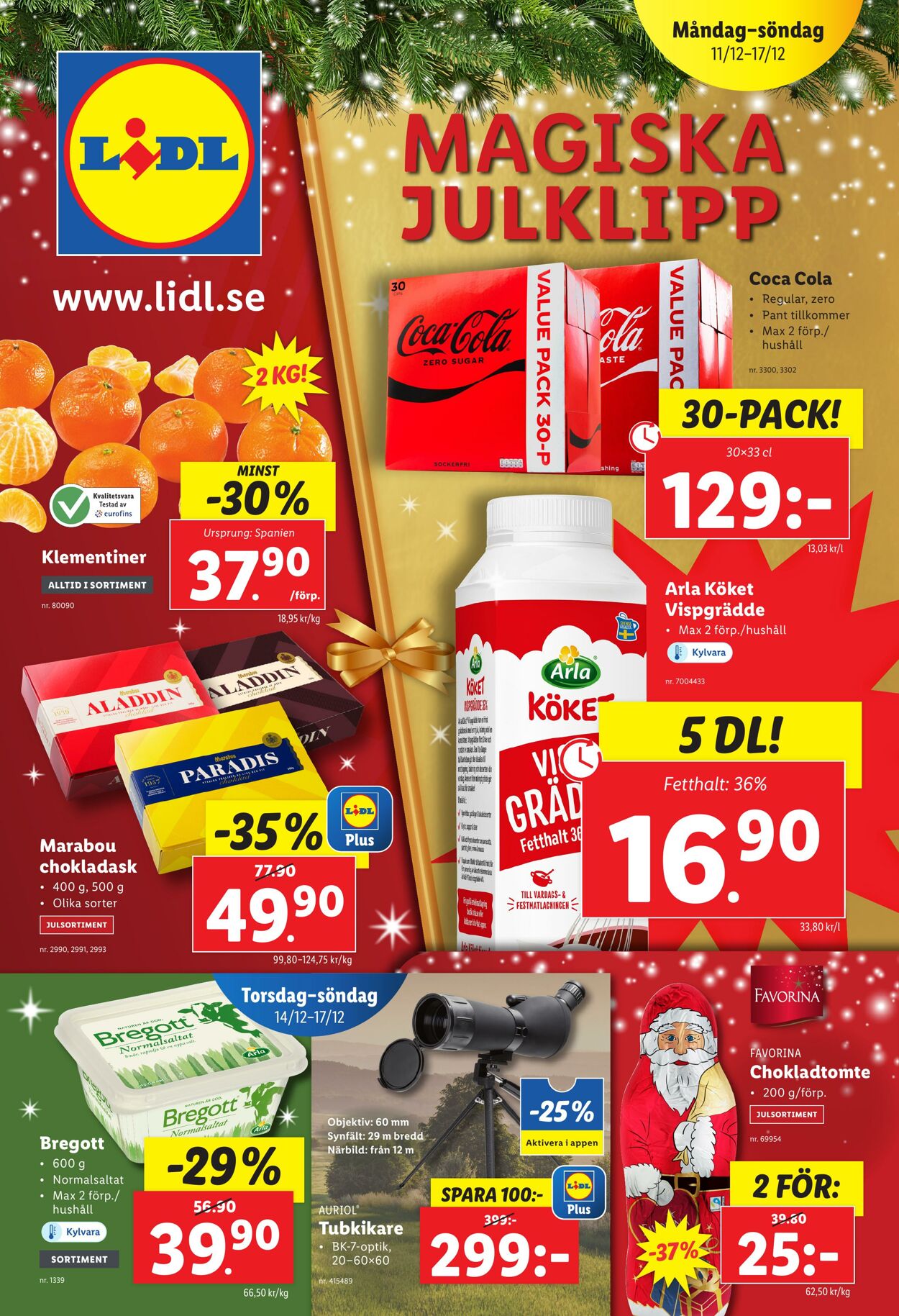 Erbjudanden Lidl 11.12.2023 - 17.12.2023