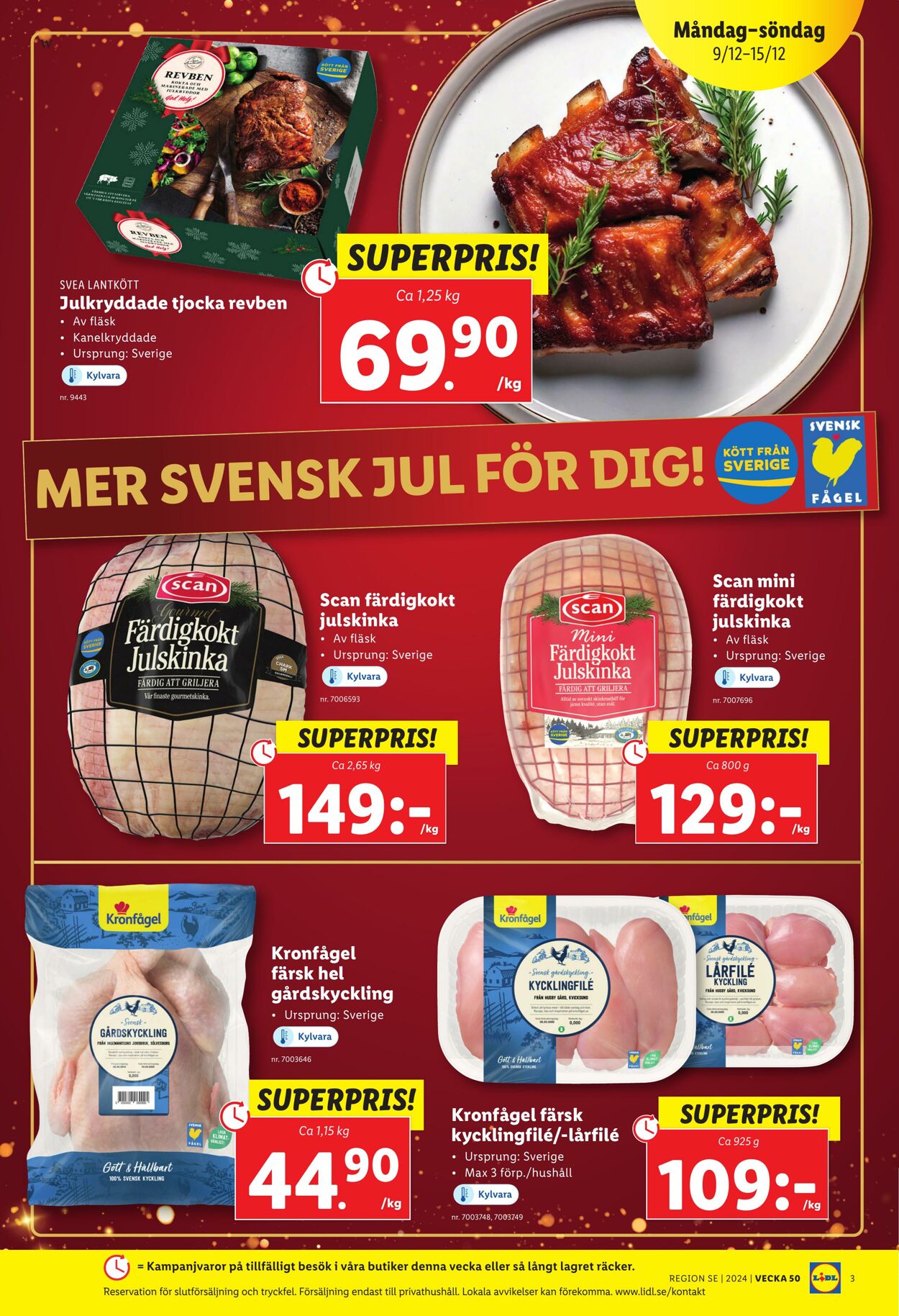 Erbjudanden Lidl 09.12.2024 - 15.12.2024