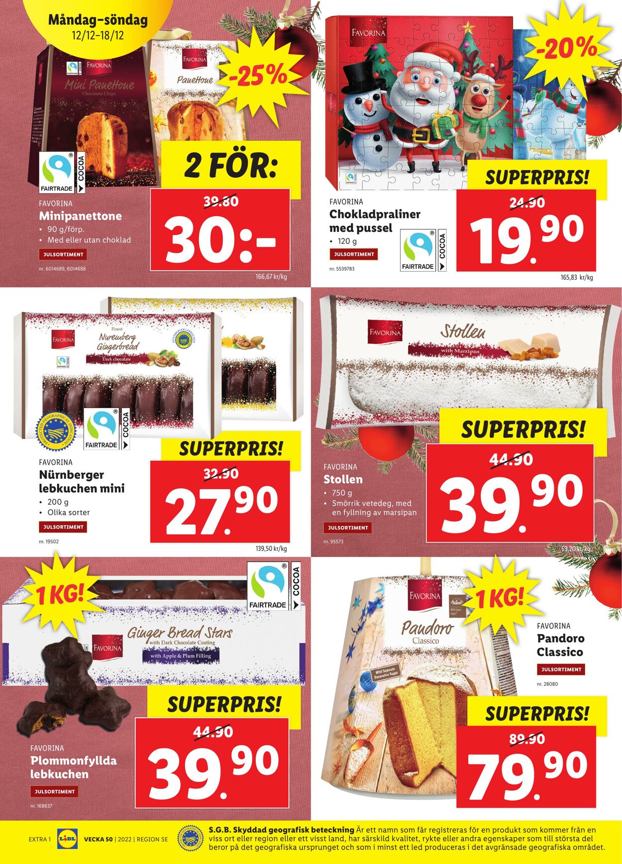 Erbjudanden Lidl 12.12.2022 - 18.12.2022