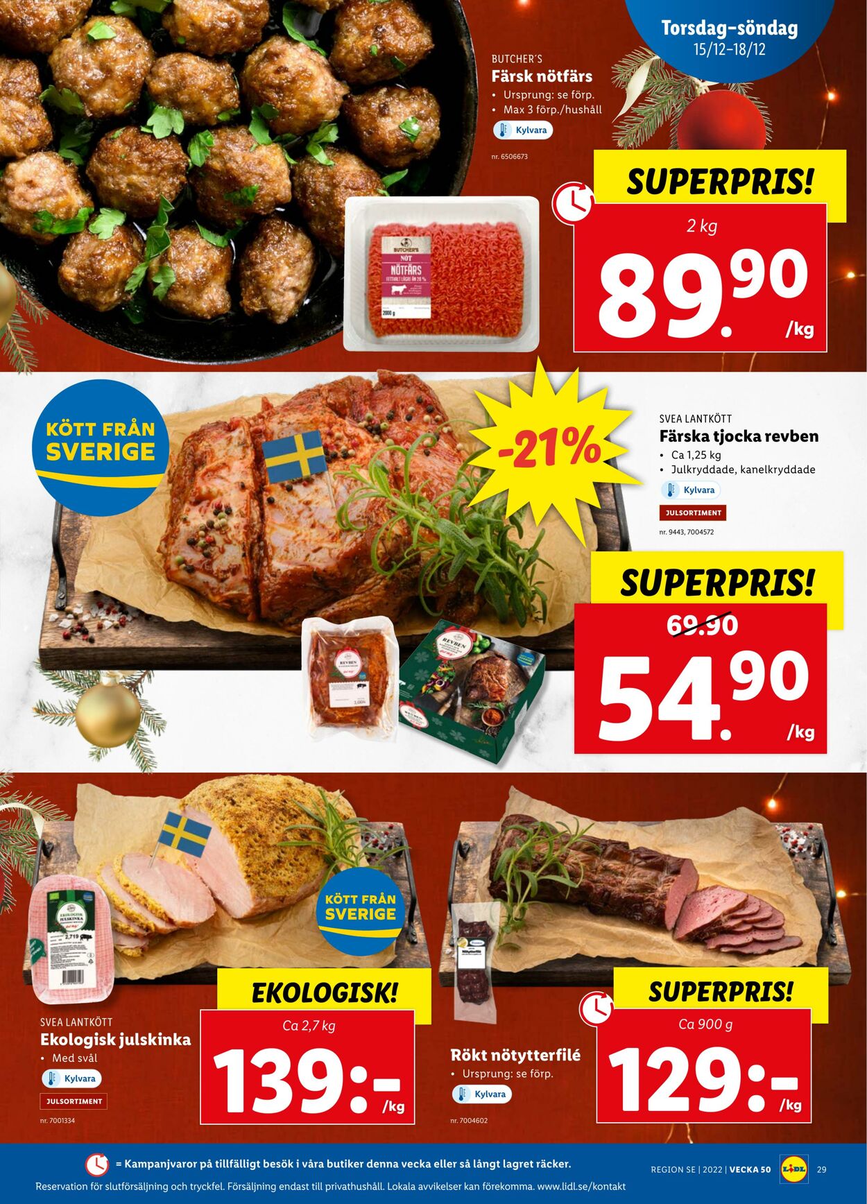 Erbjudanden Lidl 12.12.2022 - 18.12.2022