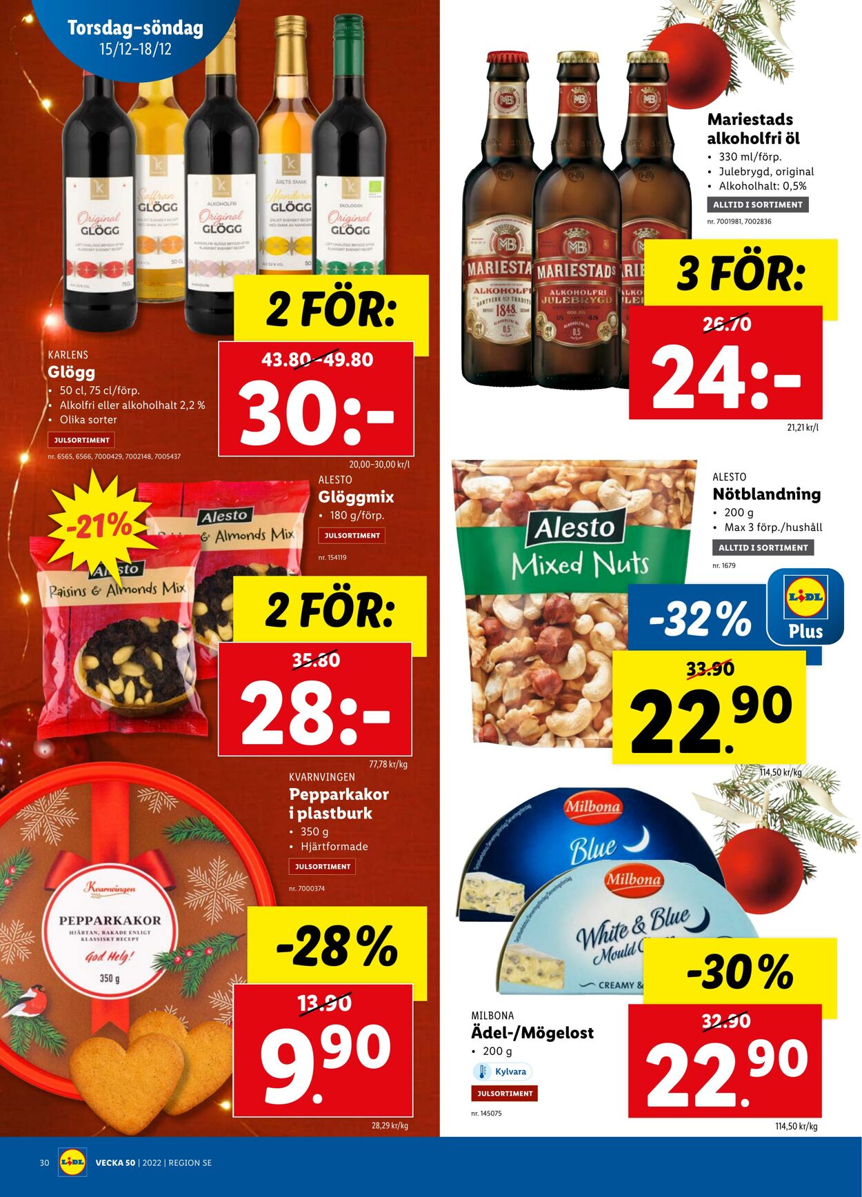 Erbjudanden Lidl 12.12.2022 - 18.12.2022