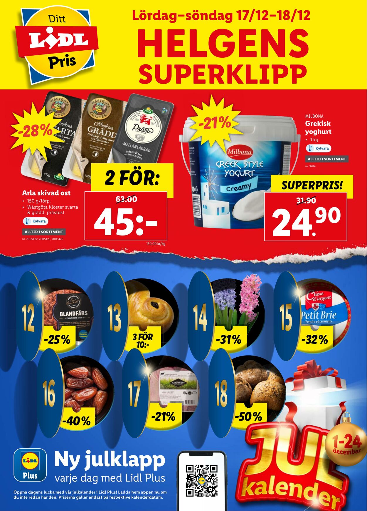 Erbjudanden Lidl 12.12.2022 - 18.12.2022