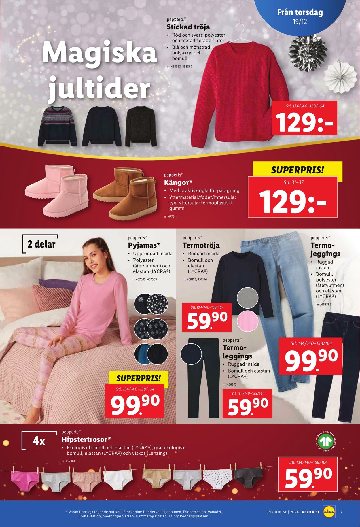 Erbjudanden Lidl 16.12.2024 - 25.12.2024