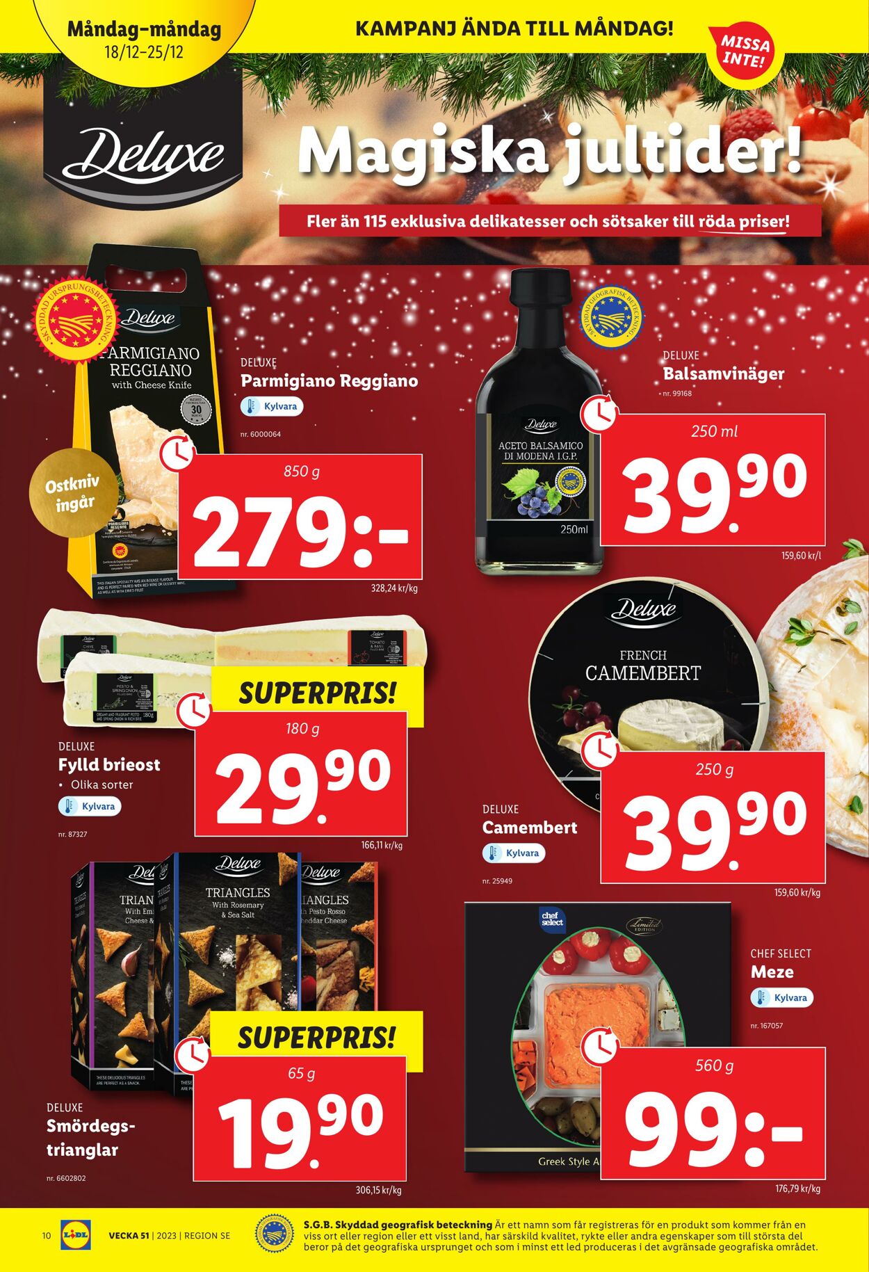 Erbjudanden Lidl 18.12.2023 - 25.12.2023