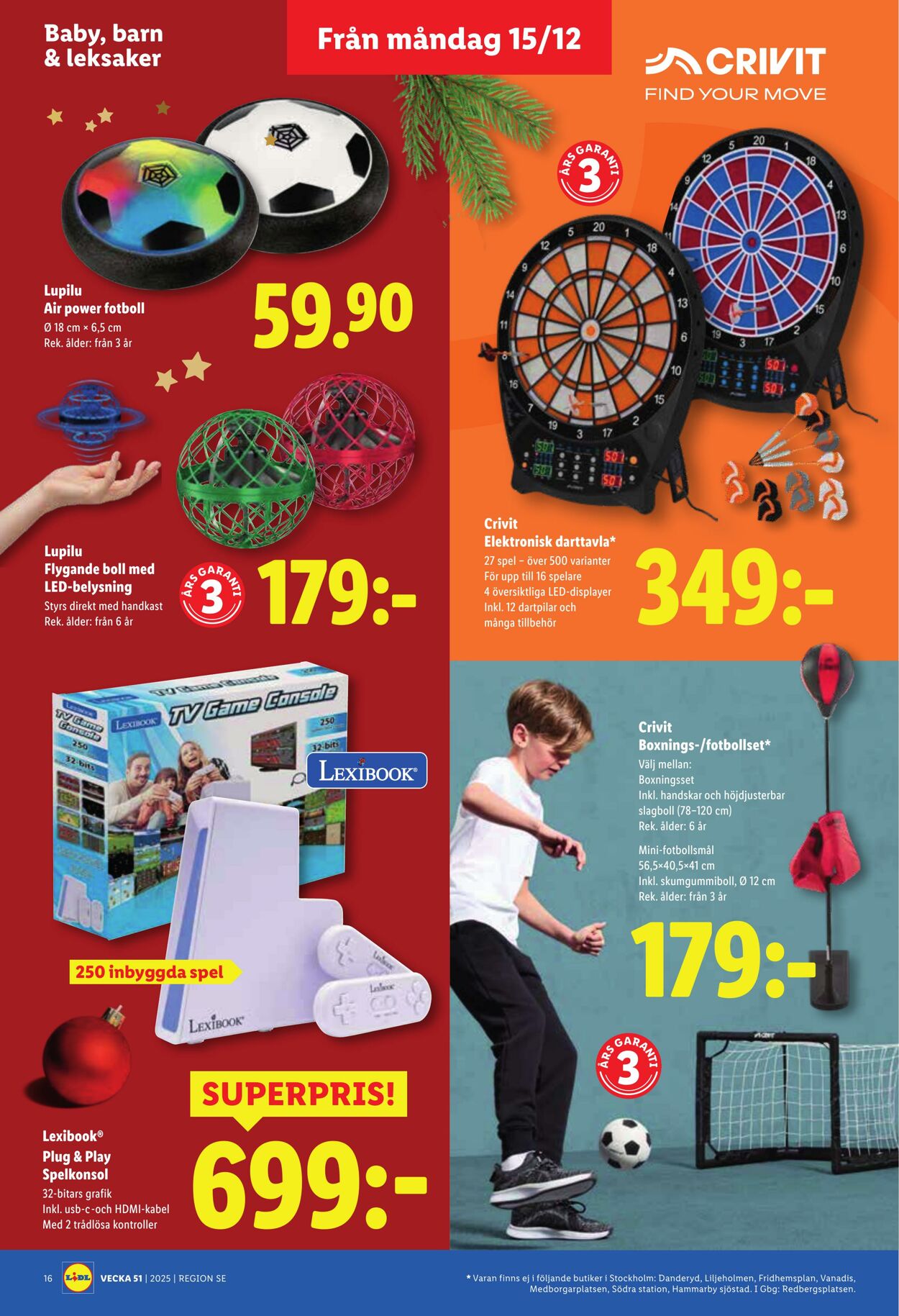 Erbjudanden Lidl 15.12.2025 - 25.12.2025