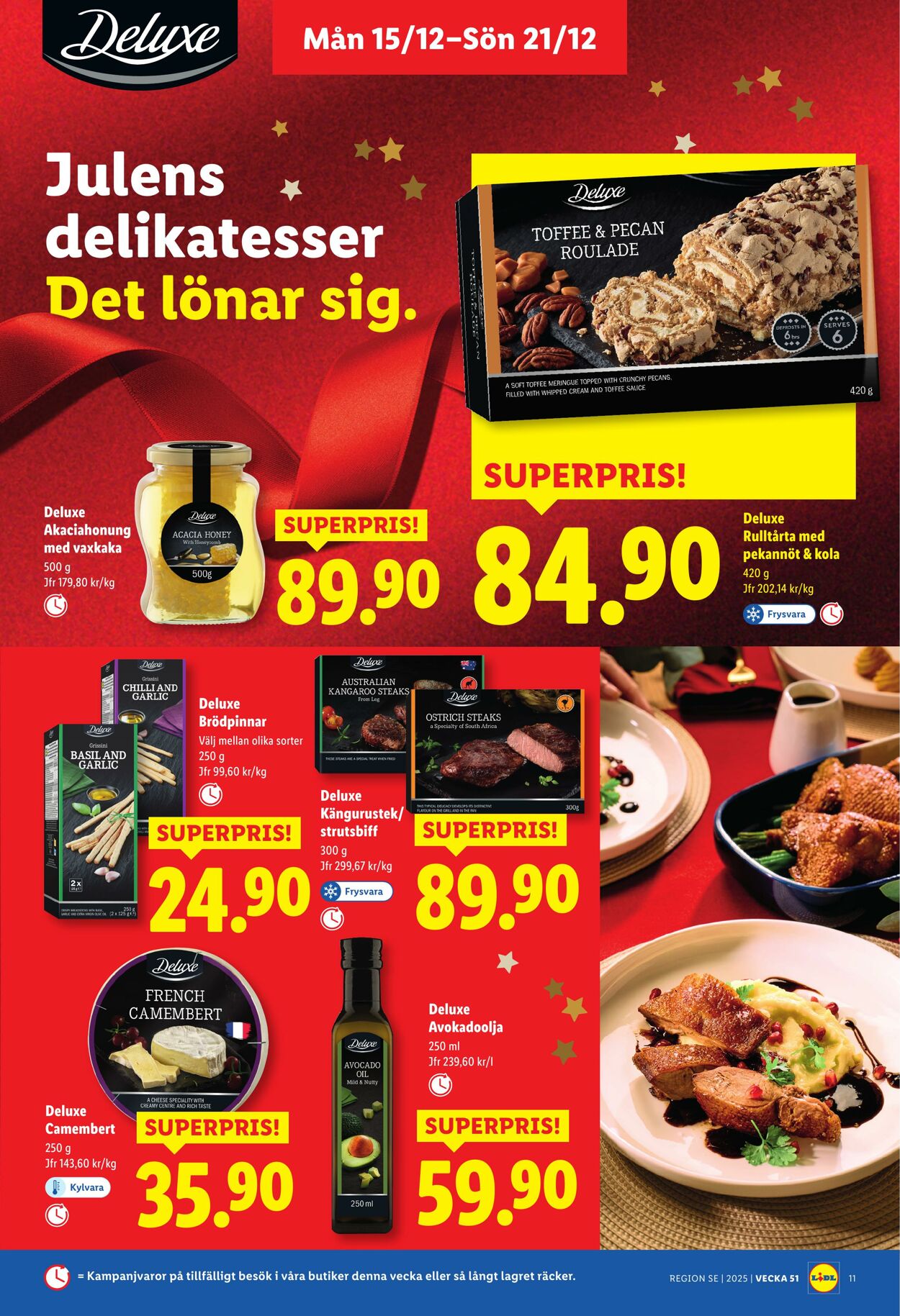 Erbjudanden Lidl 15.12.2025 - 25.12.2025
