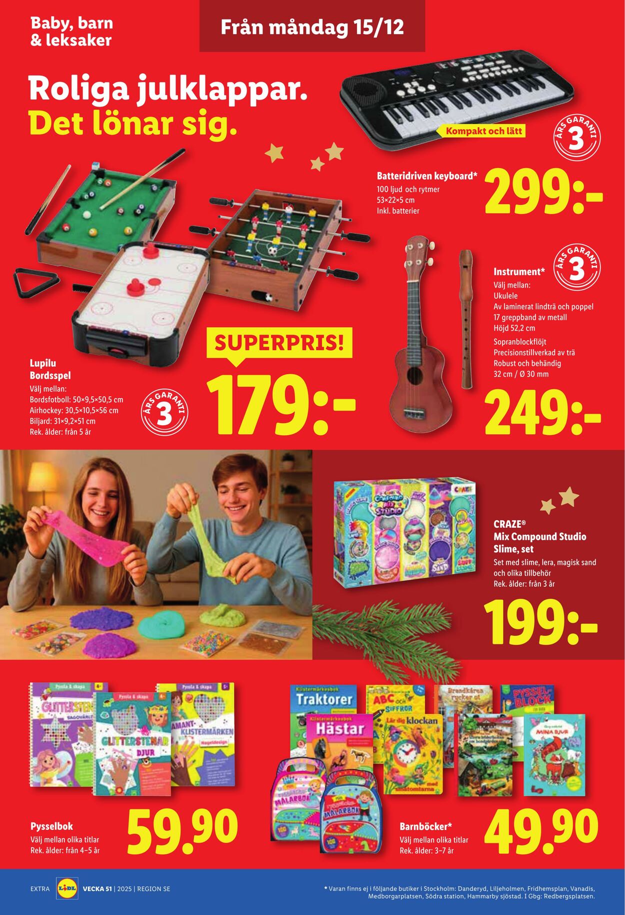 Erbjudanden Lidl 15.12.2025 - 25.12.2025