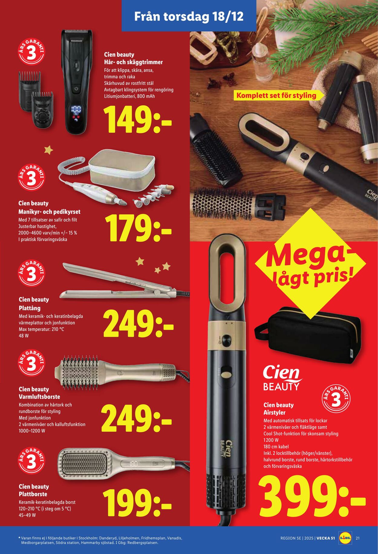 Erbjudanden Lidl 15.12.2025 - 25.12.2025