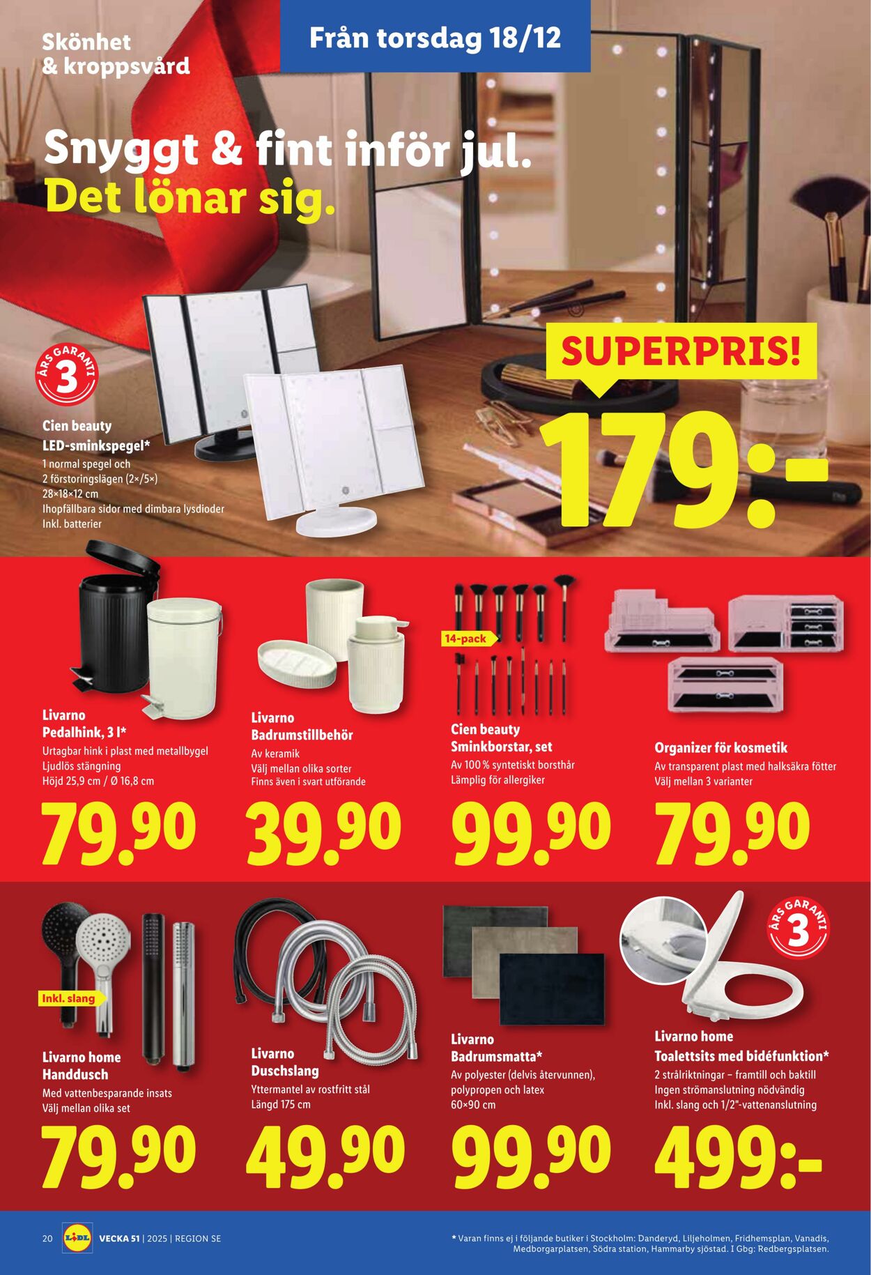 Erbjudanden Lidl 15.12.2025 - 25.12.2025