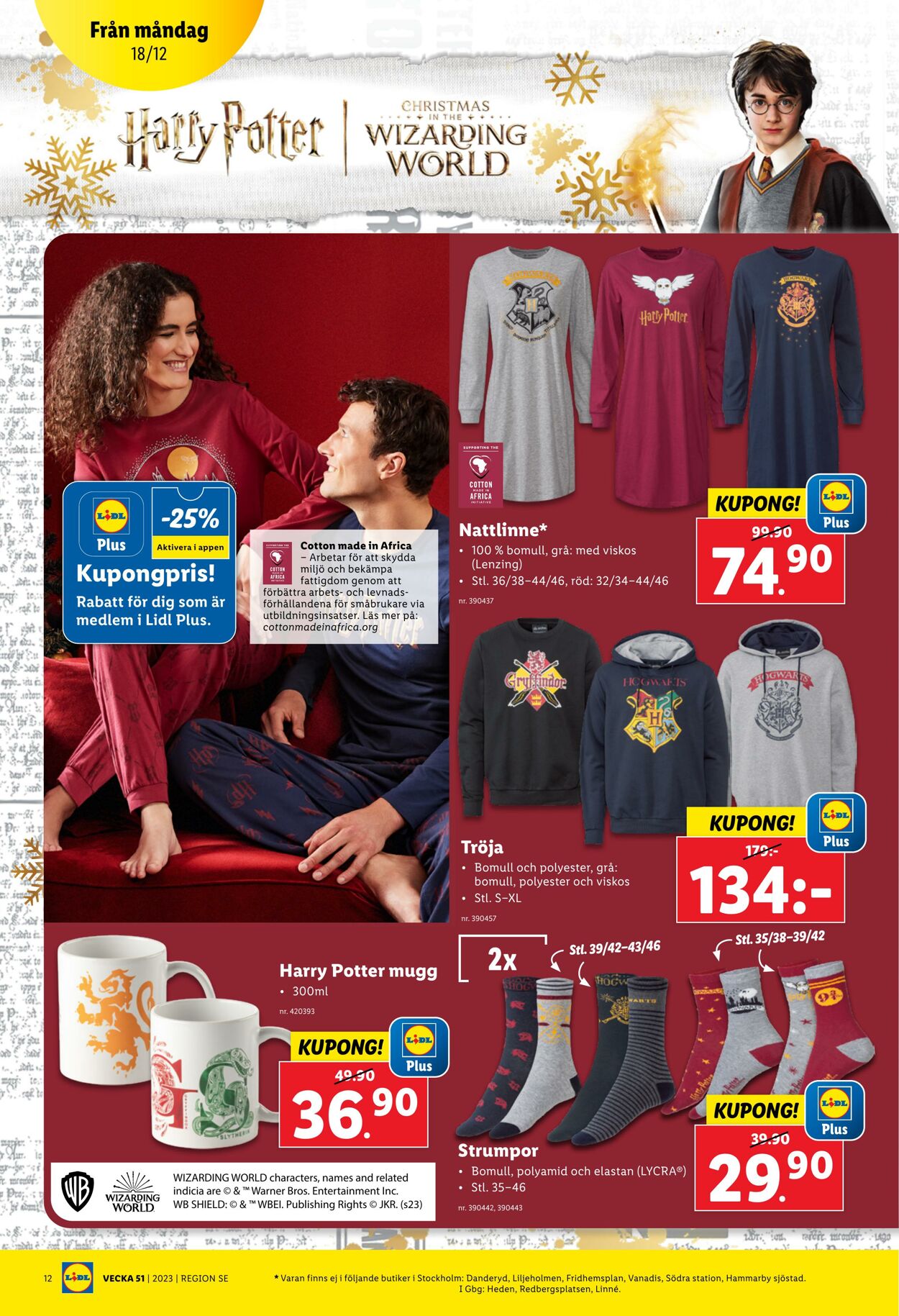 Erbjudanden Lidl 18.12.2023 - 25.12.2023