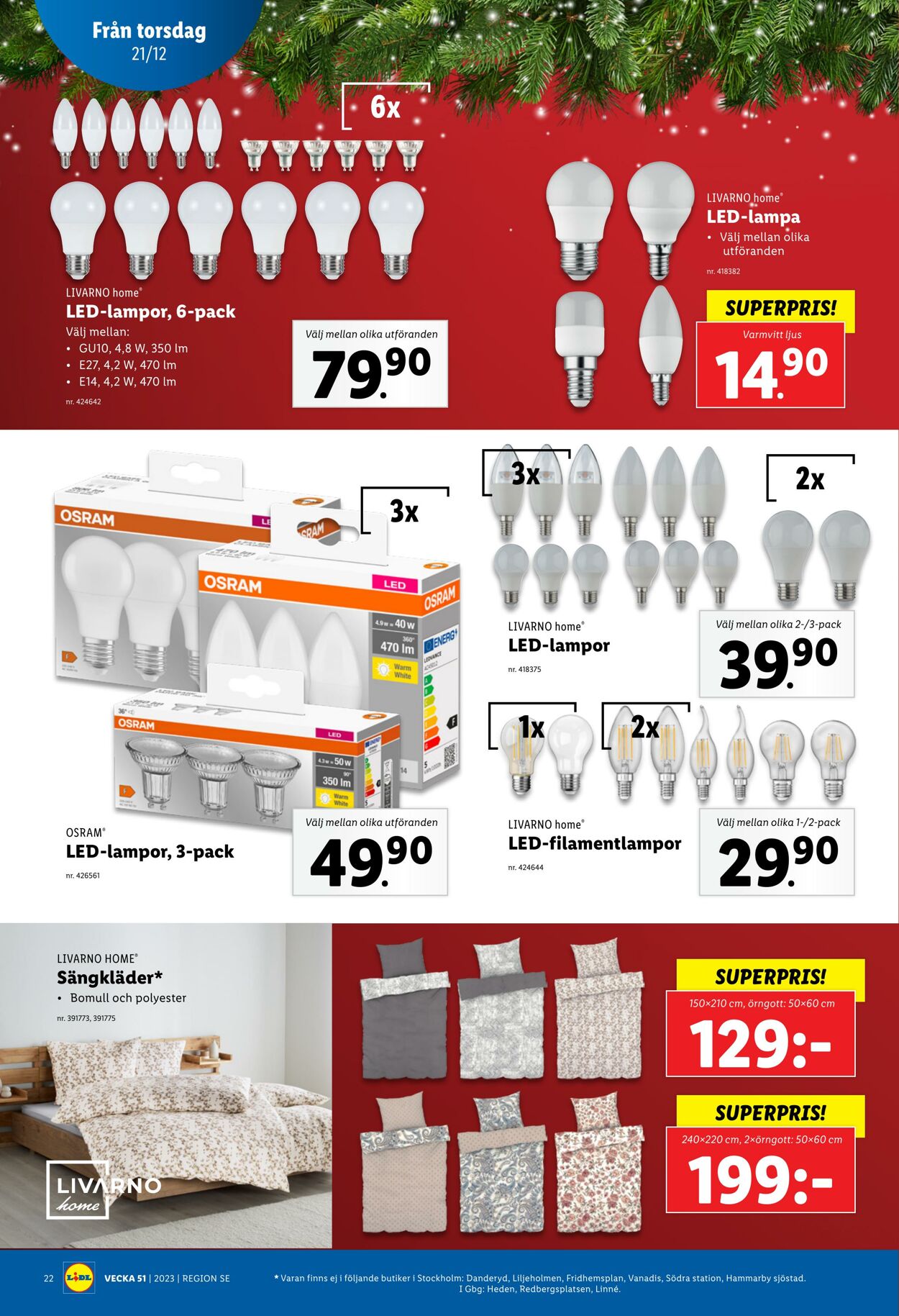 Erbjudanden Lidl 18.12.2023 - 25.12.2023