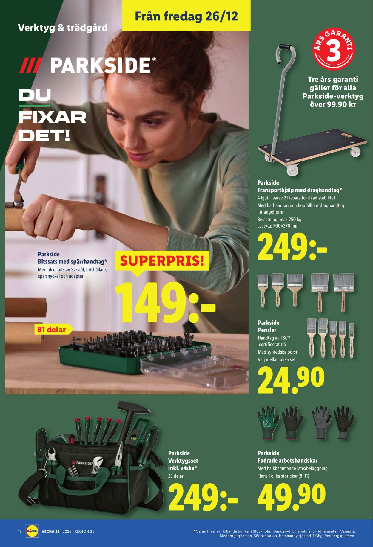 Erbjudanden Lidl 22.12.2025 - 28.12.2025