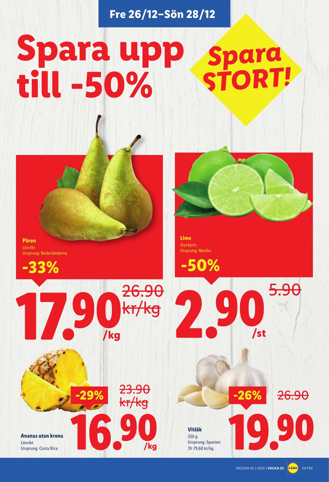 Erbjudanden Lidl 22.12.2025 - 28.12.2025