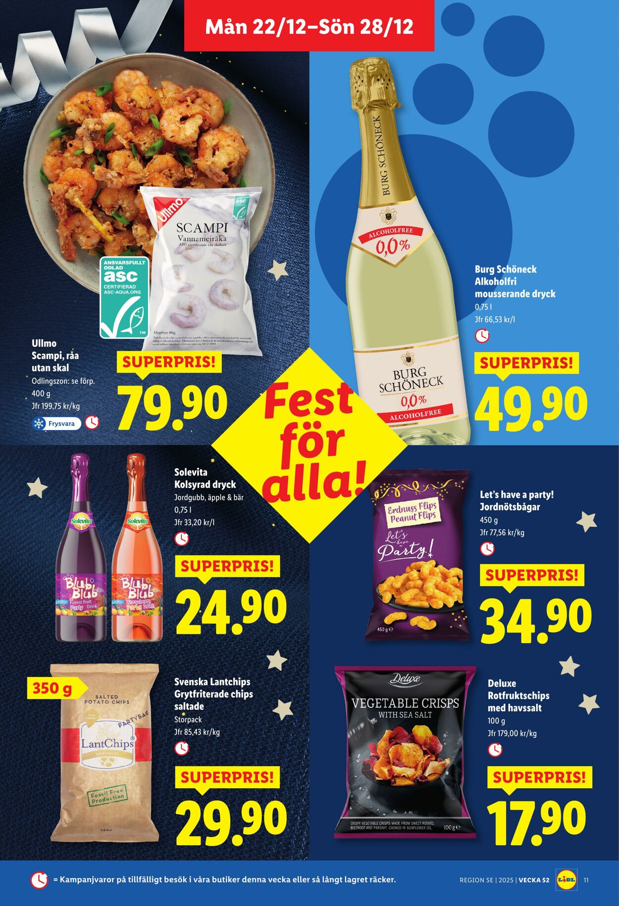 Erbjudanden Lidl 22.12.2025 - 28.12.2025