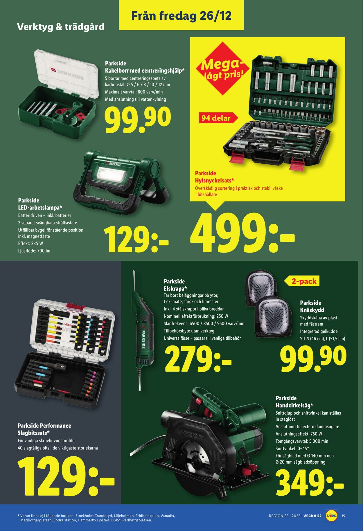 Erbjudanden Lidl 22.12.2025 - 28.12.2025