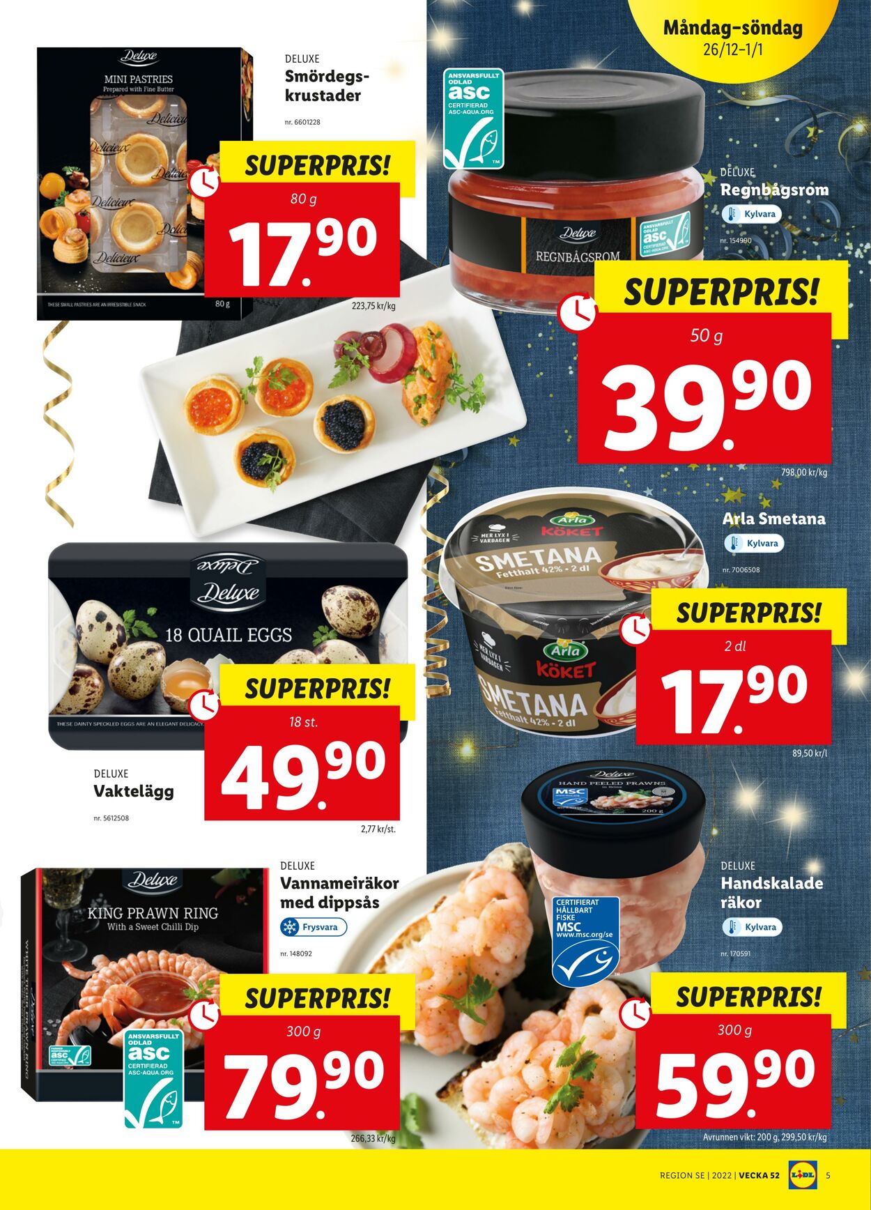 Erbjudanden Lidl 26.12.2022 - 01.01.2023