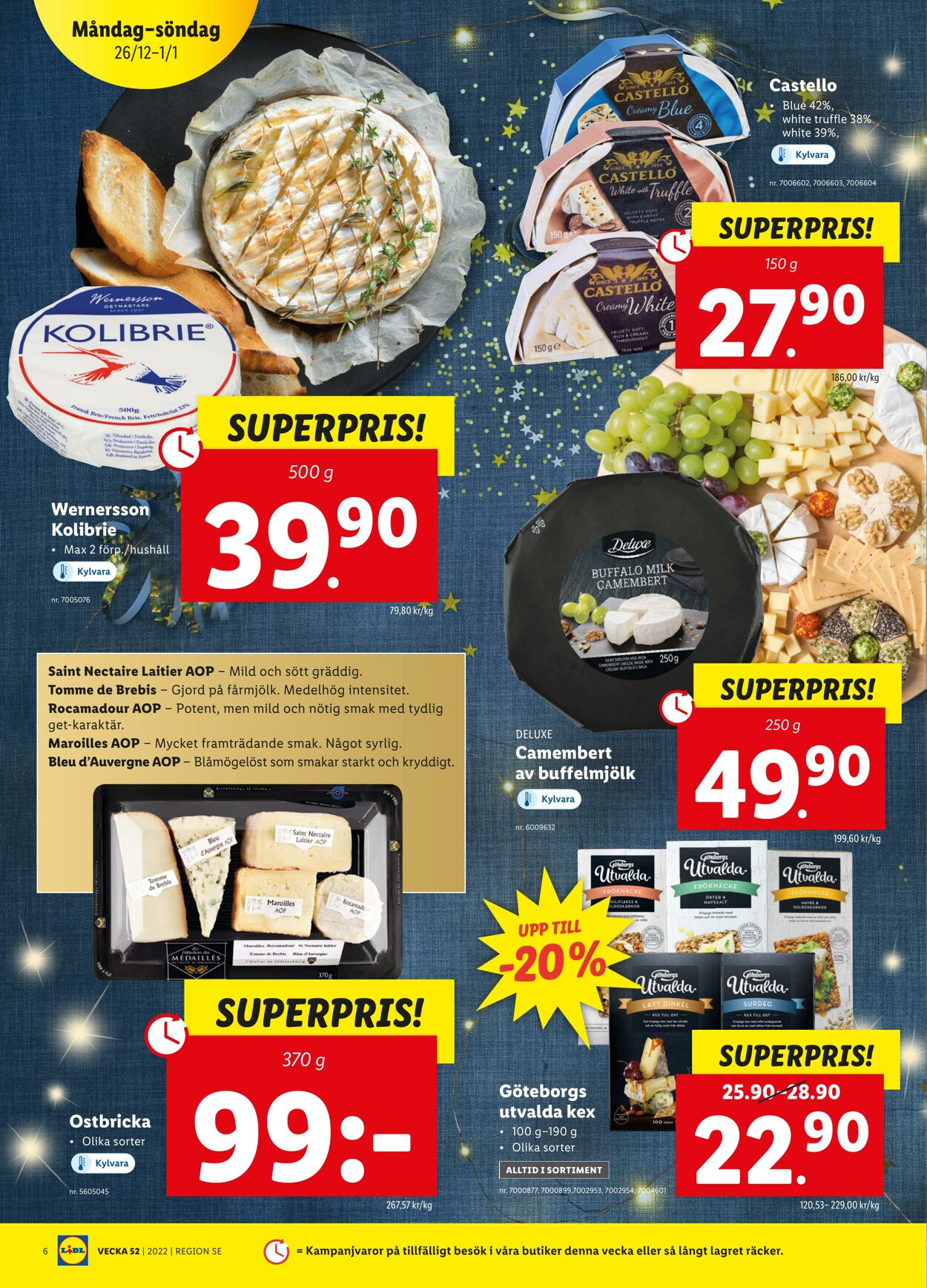 Erbjudanden Lidl 26.12.2022 - 01.01.2023