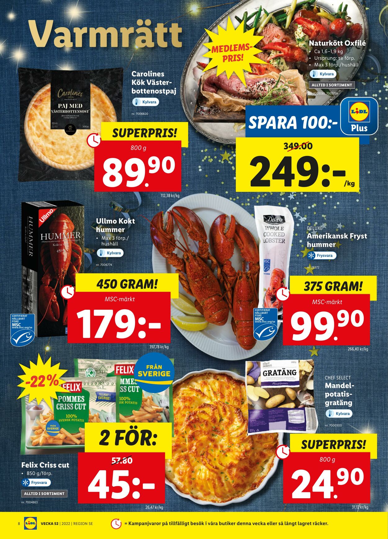 Erbjudanden Lidl 26.12.2022 - 01.01.2023