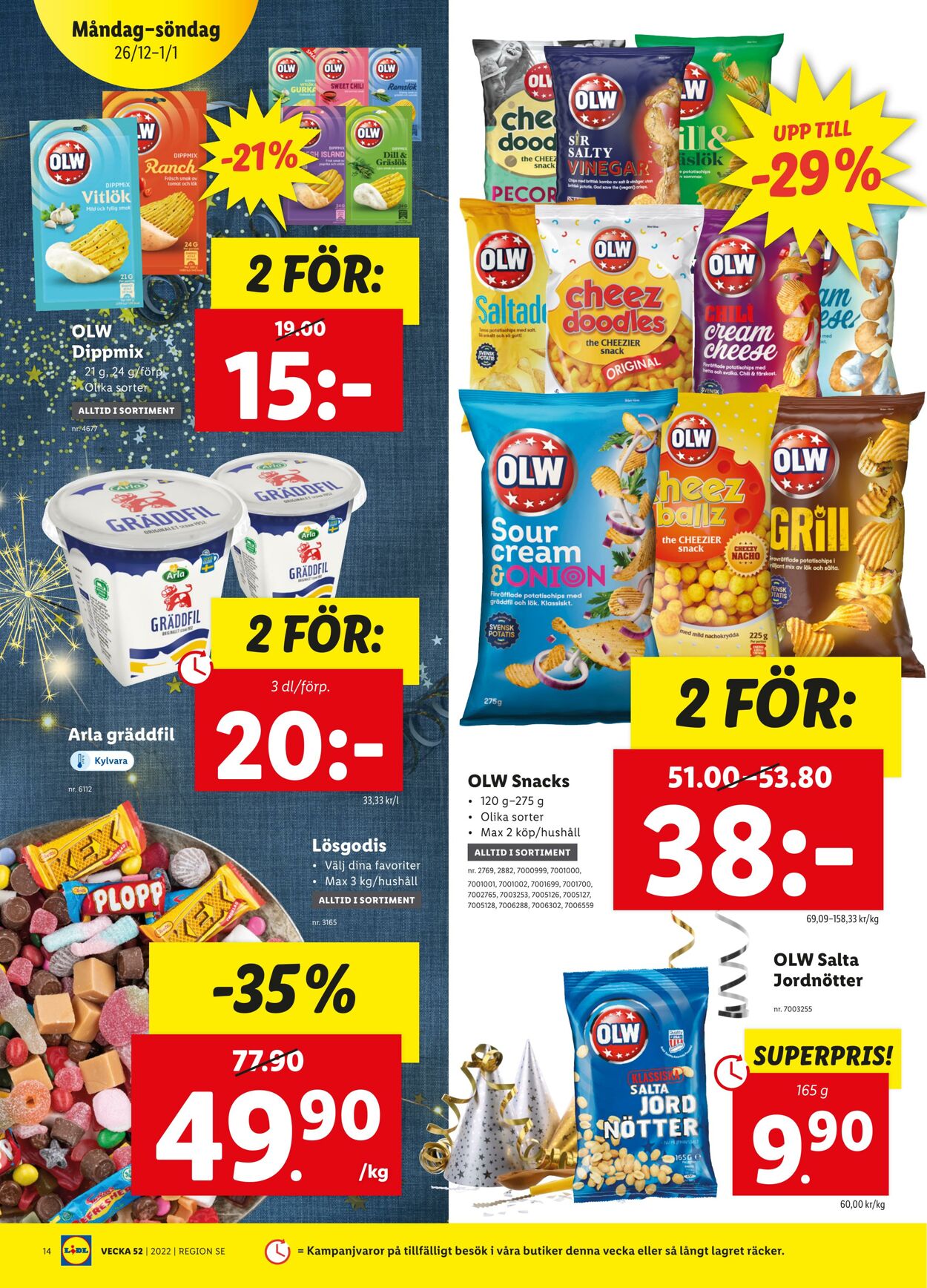 Erbjudanden Lidl 26.12.2022 - 01.01.2023