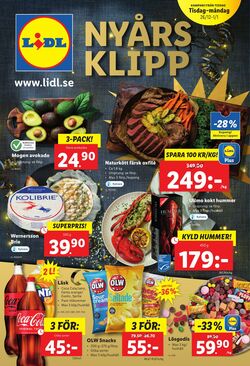 Erbjudanden Lidl 26.12.2023 - 01.01.2024