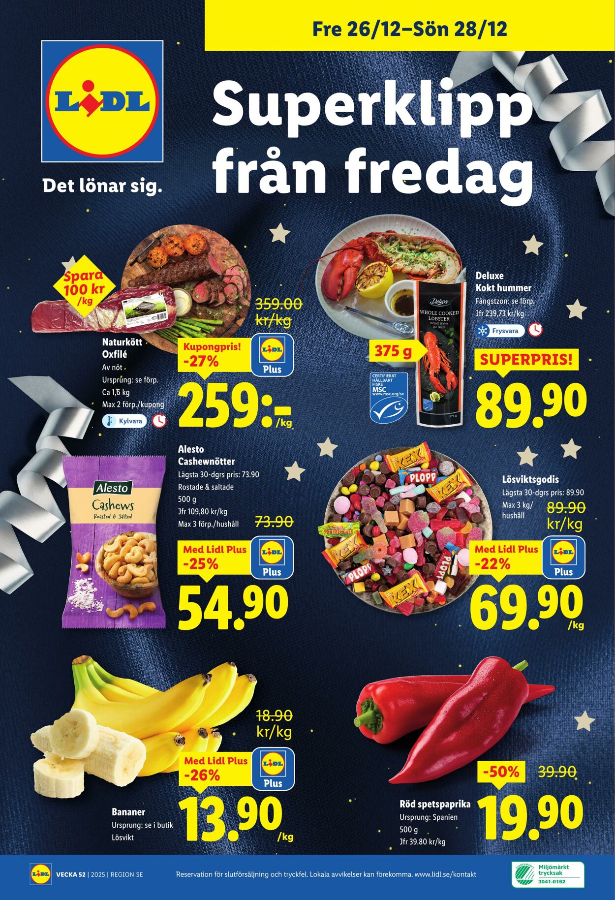 Erbjudanden Lidl 22.12.2025 - 28.12.2025