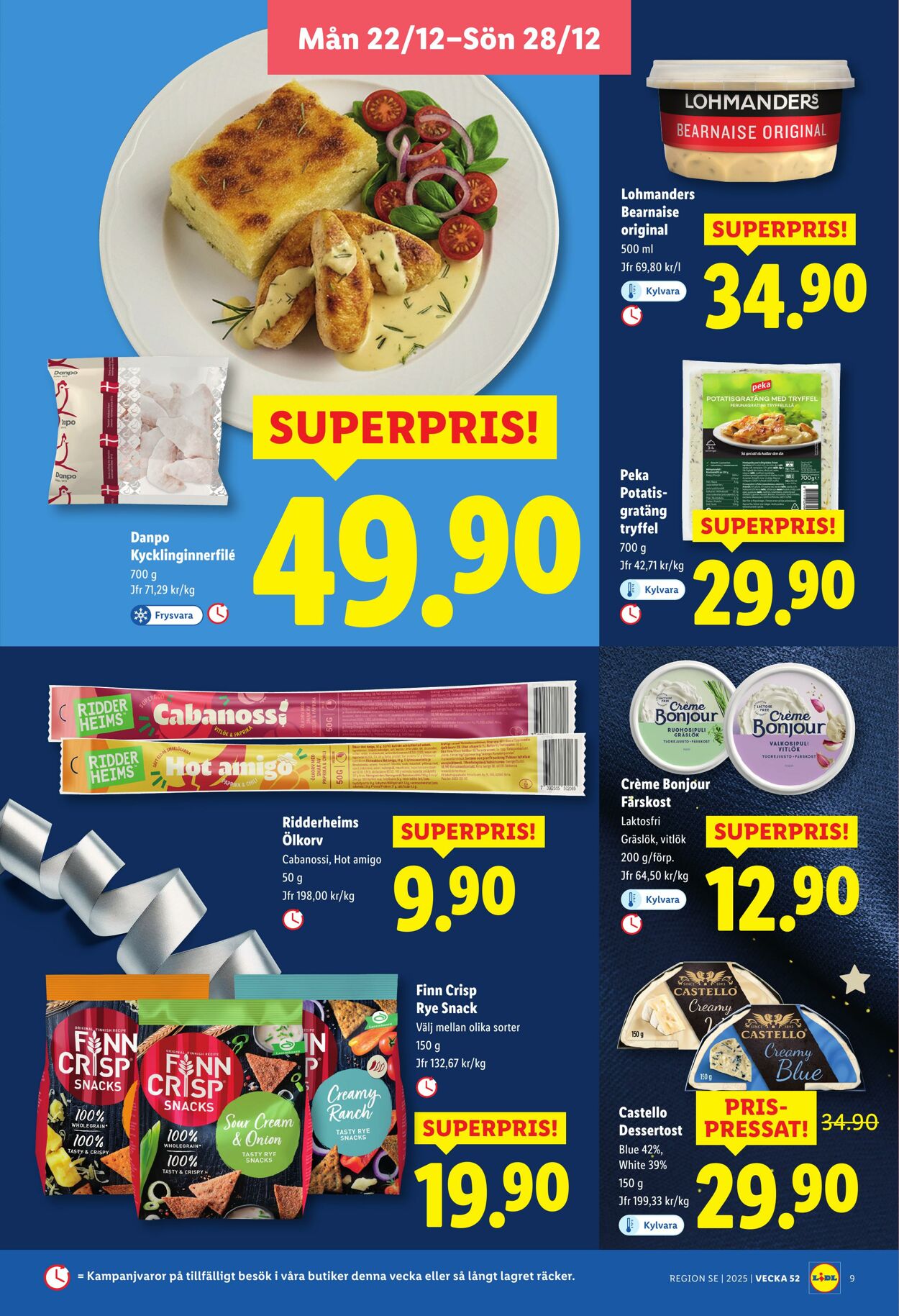 Erbjudanden Lidl 22.12.2025 - 28.12.2025