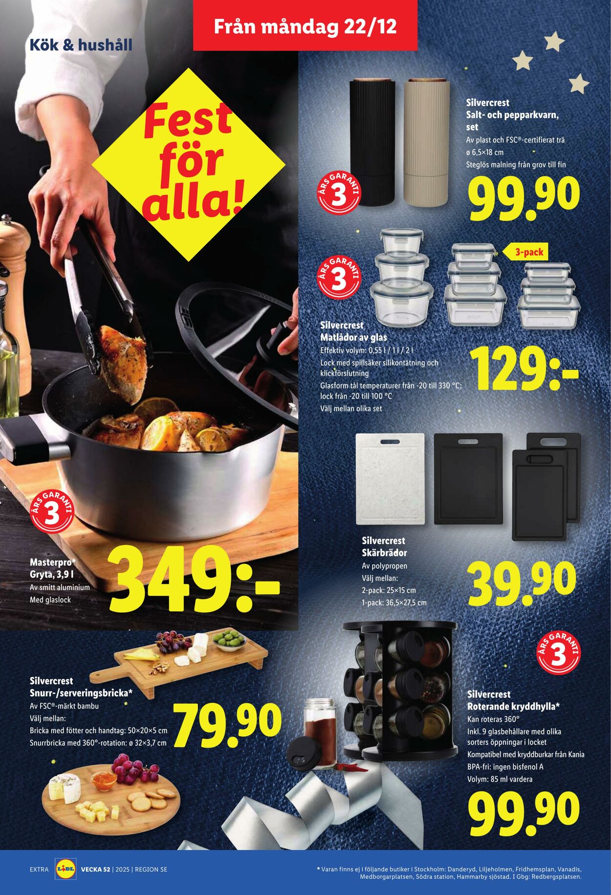 Erbjudanden Lidl 22.12.2025 - 28.12.2025