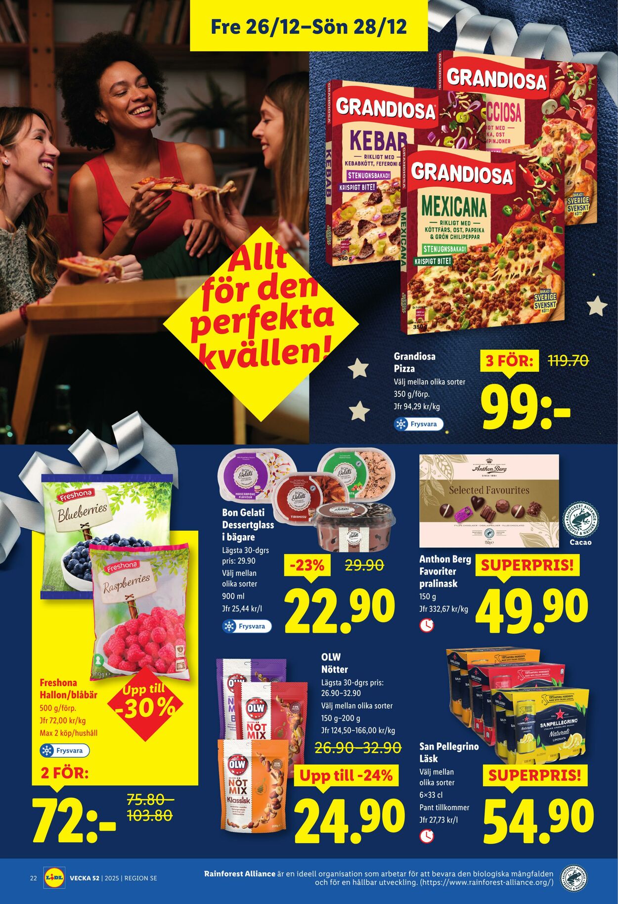 Erbjudanden Lidl 22.12.2025 - 28.12.2025