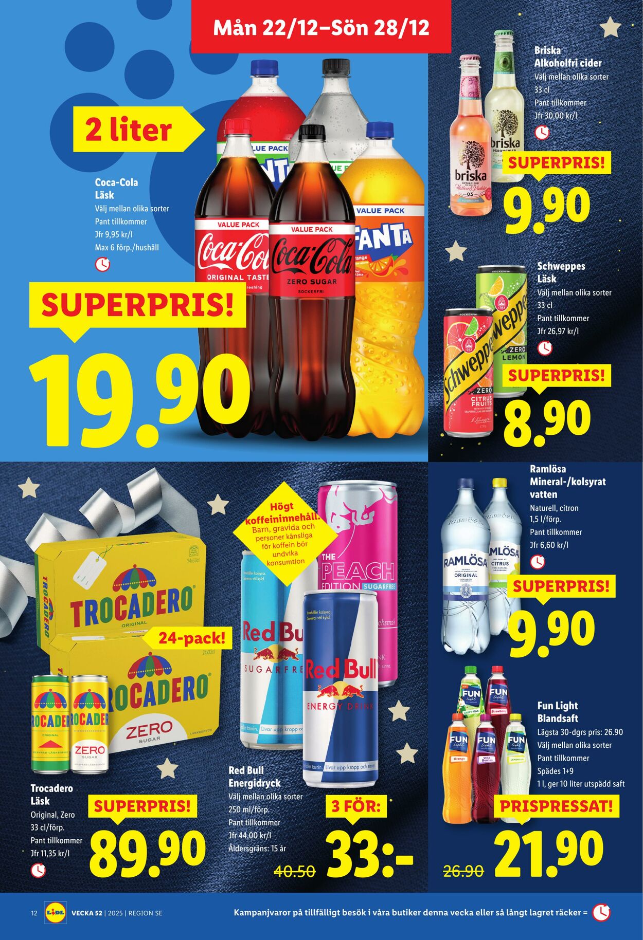 Erbjudanden Lidl 22.12.2025 - 28.12.2025