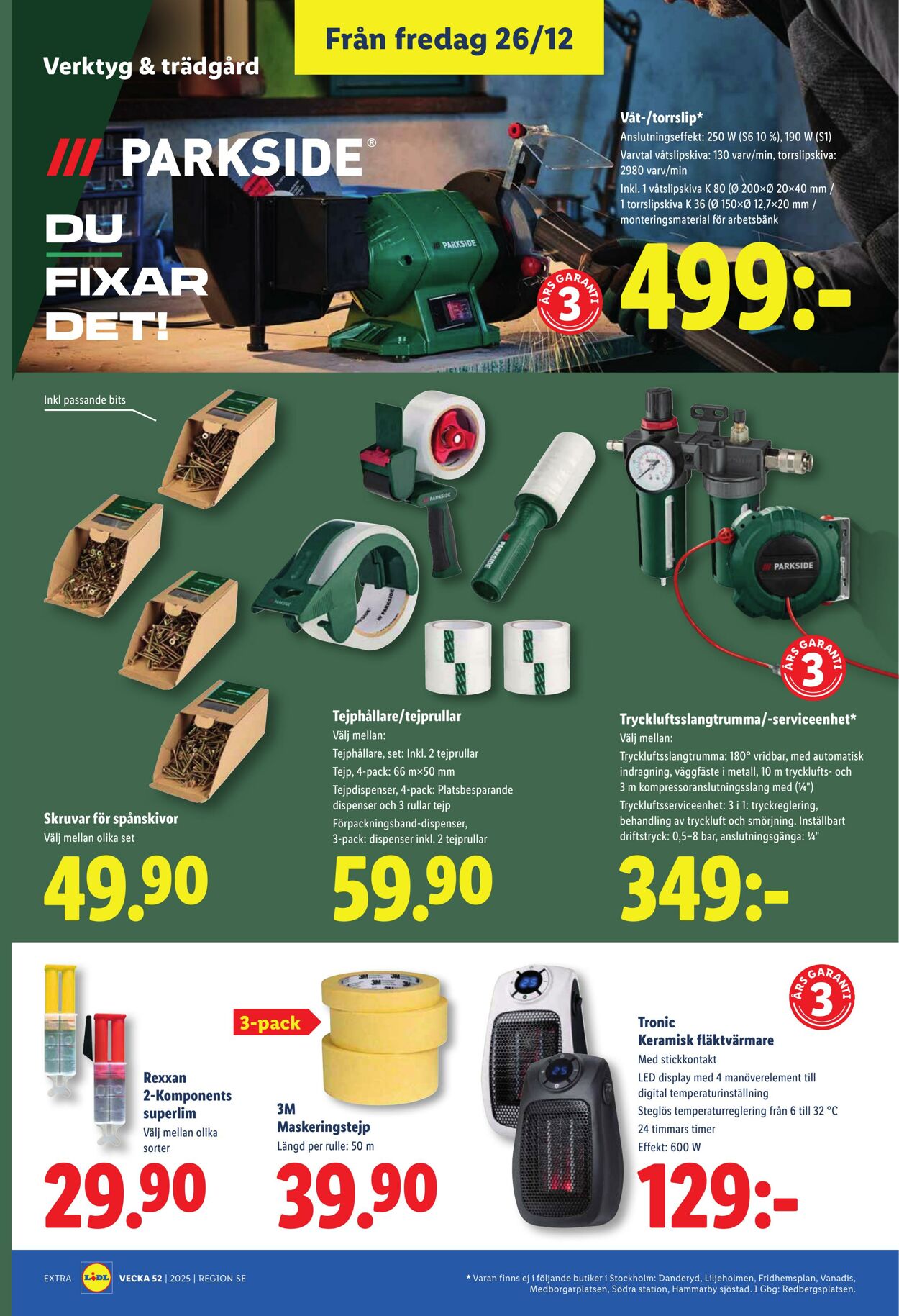 Erbjudanden Lidl 22.12.2025 - 28.12.2025