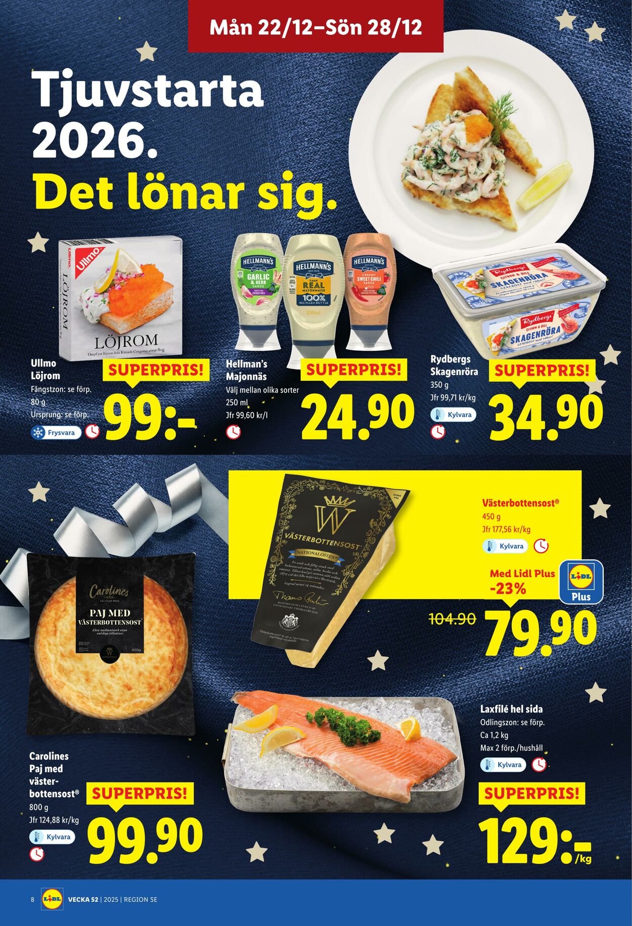 Erbjudanden Lidl 22.12.2025 - 28.12.2025