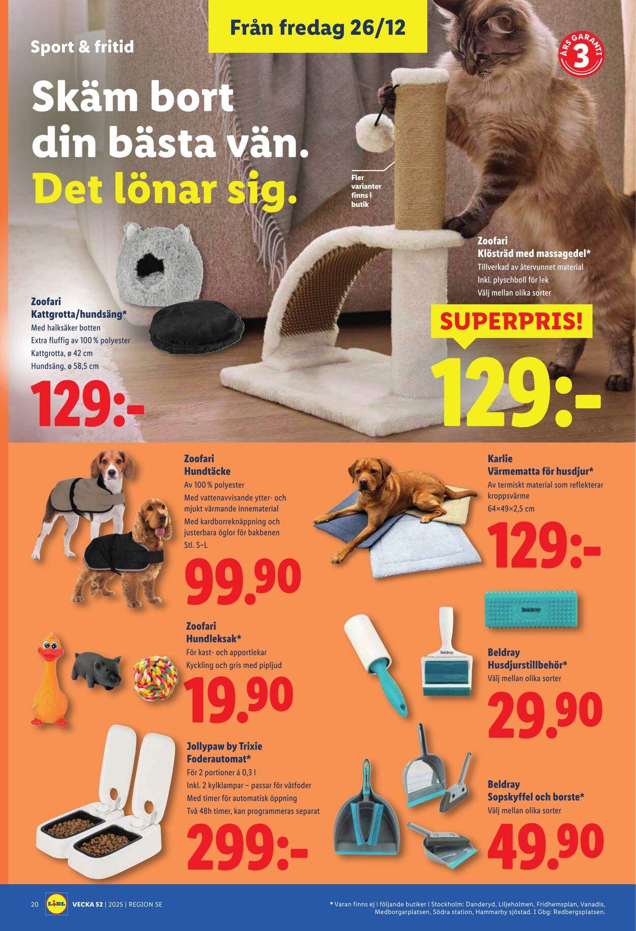 Erbjudanden Lidl 22.12.2025 - 28.12.2025