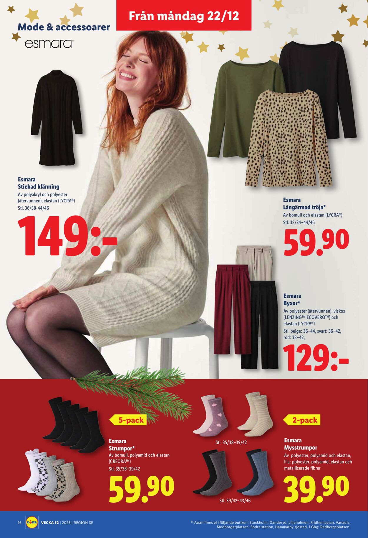 Erbjudanden Lidl 22.12.2025 - 28.12.2025