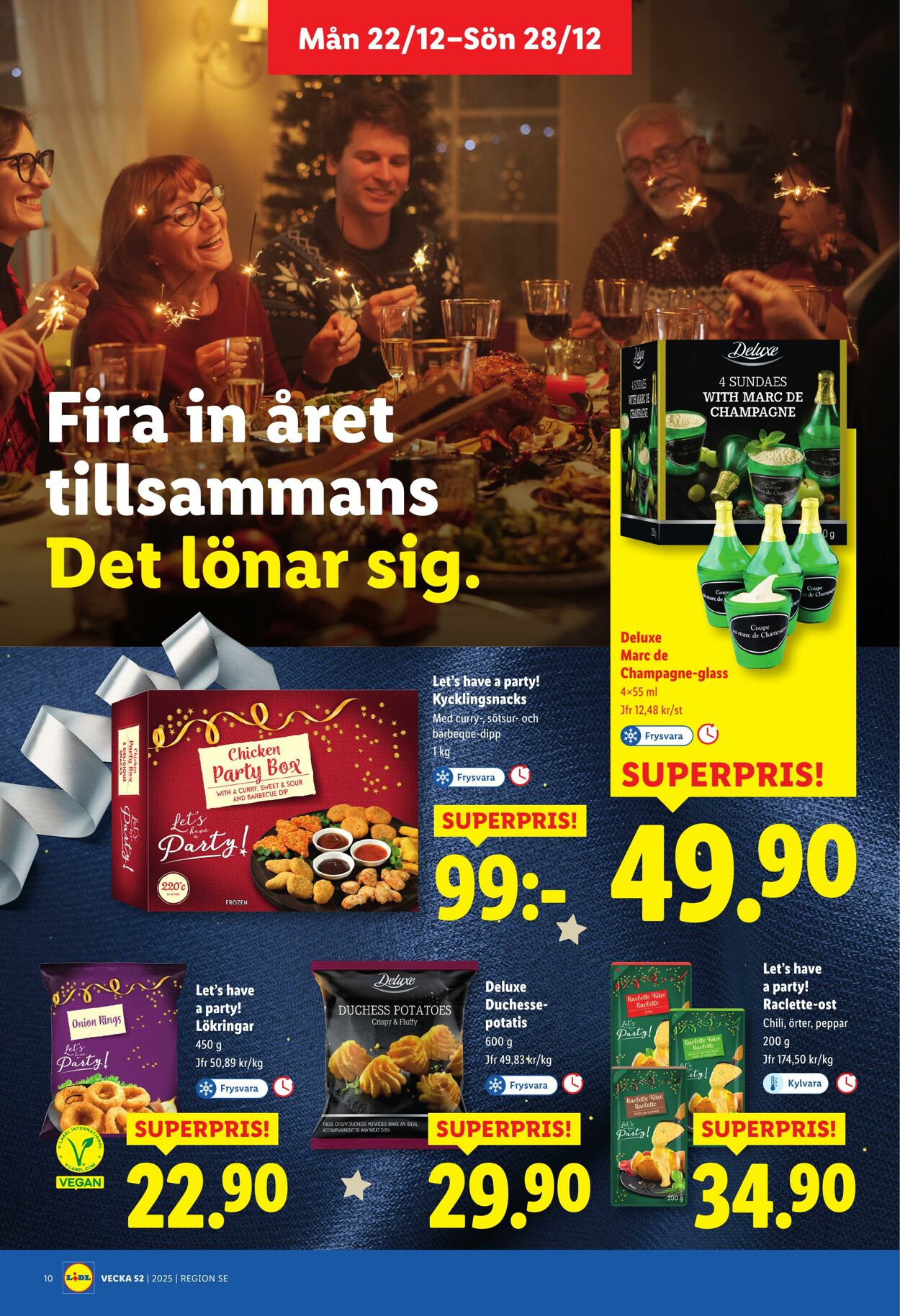 Erbjudanden Lidl 22.12.2025 - 28.12.2025