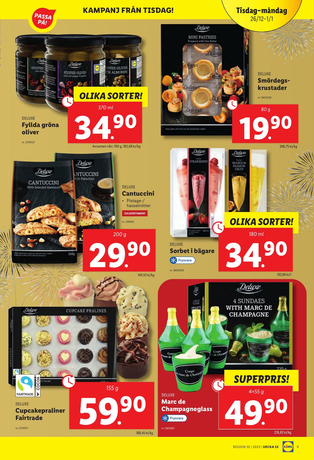 Erbjudanden Lidl 26.12.2023 - 01.01.2024