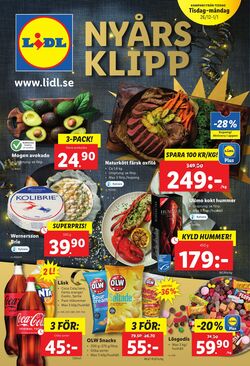 Erbjudanden Lidl 26.12.2023 - 01.01.2024