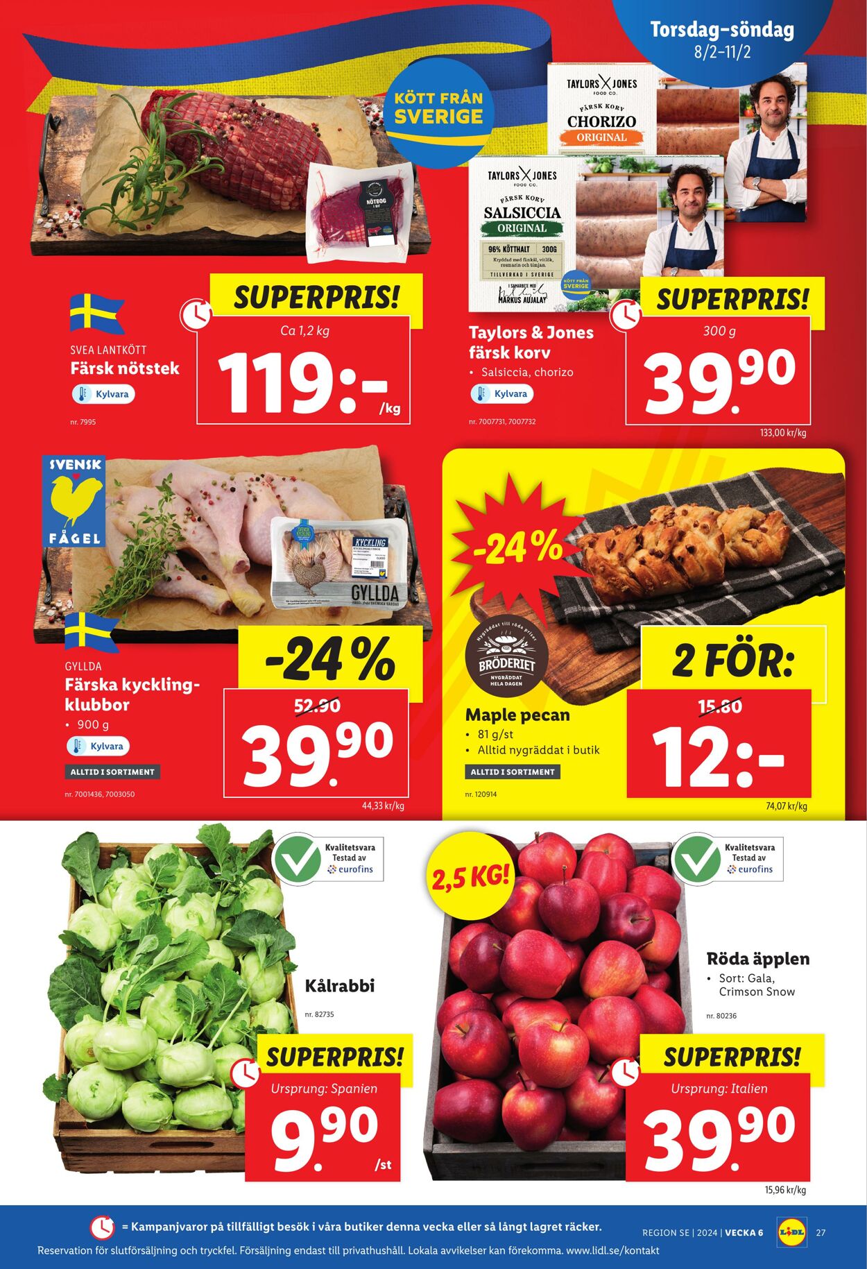 Erbjudanden Lidl 05.02.2024 - 11.02.2024