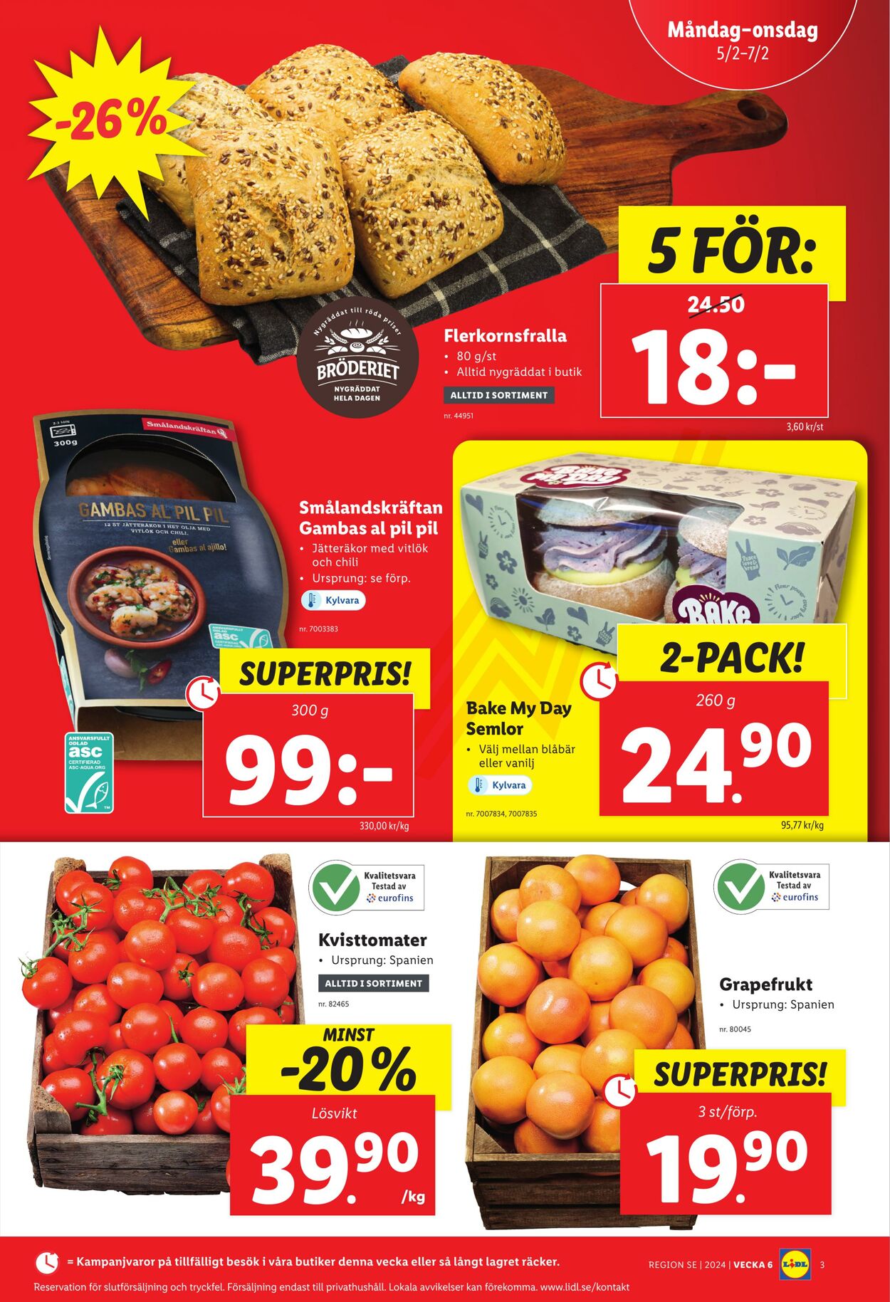 Erbjudanden Lidl 05.02.2024 - 11.02.2024