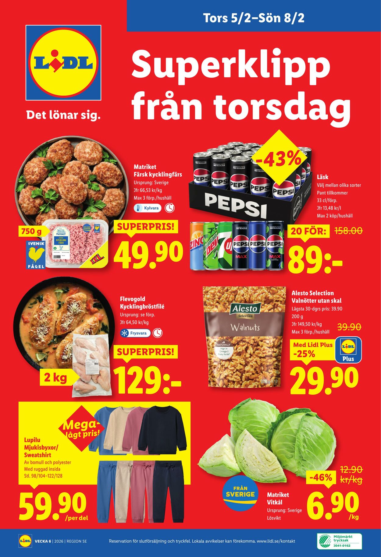 Erbjudanden Lidl 02.02.2026 - 08.02.2026