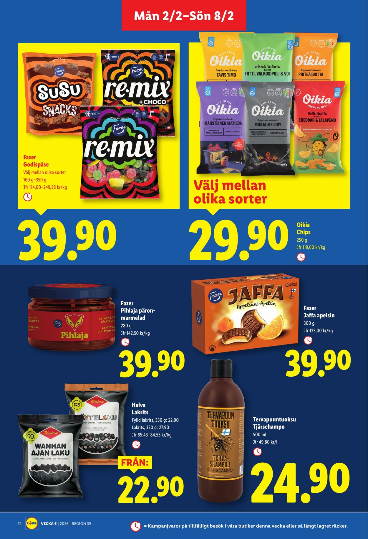 Erbjudanden Lidl 02.02.2026 - 08.02.2026