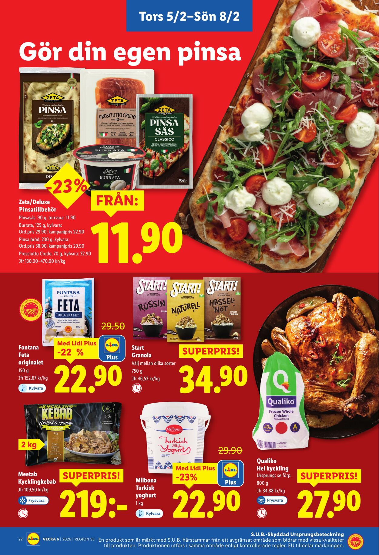 Erbjudanden Lidl 02.02.2026 - 08.02.2026