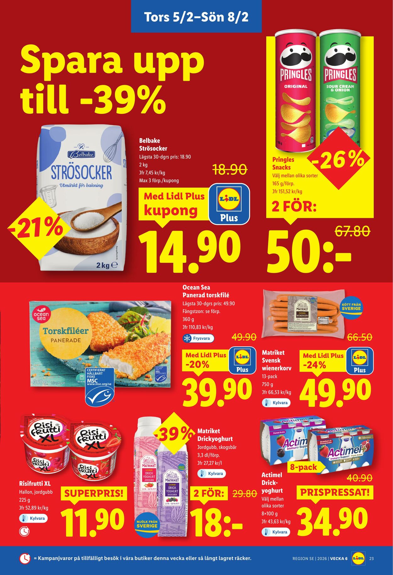 Erbjudanden Lidl 02.02.2026 - 08.02.2026