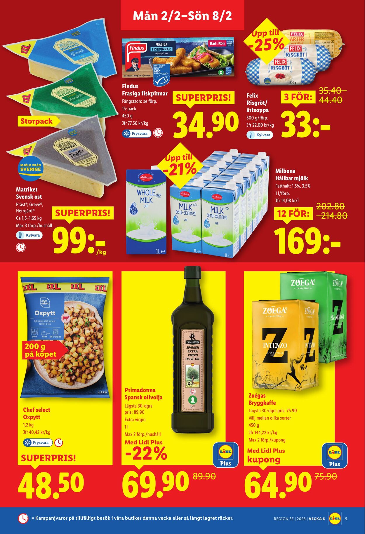 Erbjudanden Lidl 02.02.2026 - 08.02.2026
