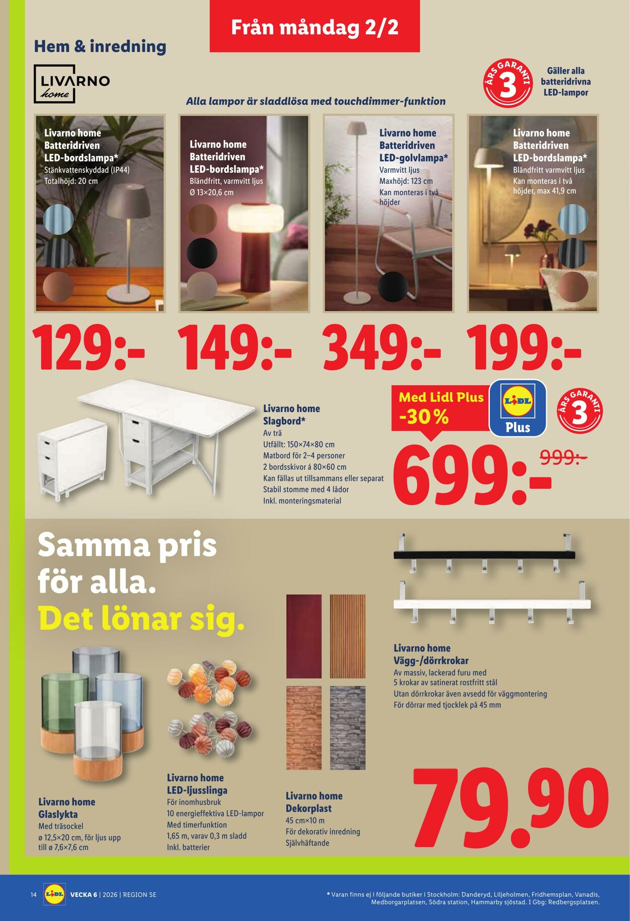 Erbjudanden Lidl 02.02.2026 - 08.02.2026