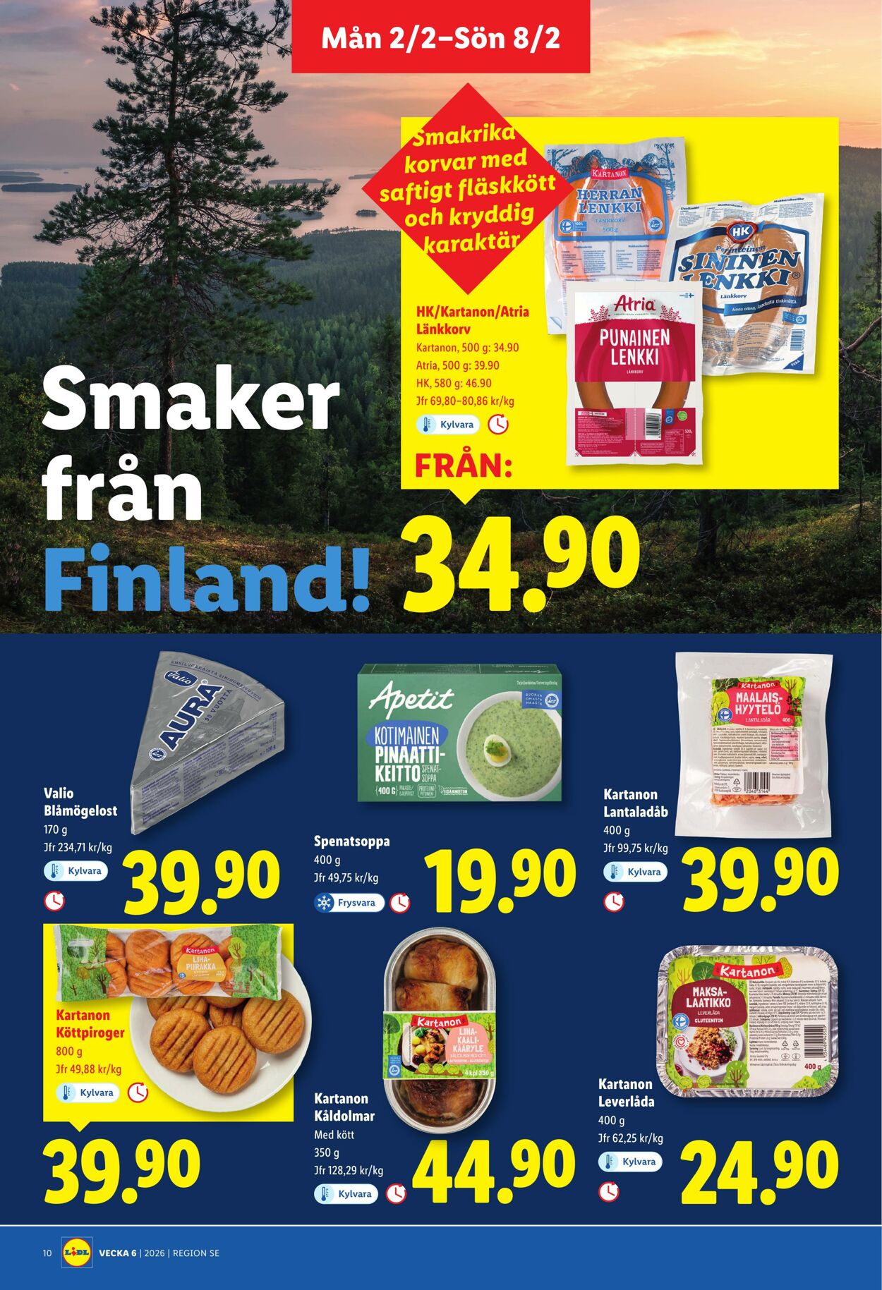 Erbjudanden Lidl 02.02.2026 - 08.02.2026