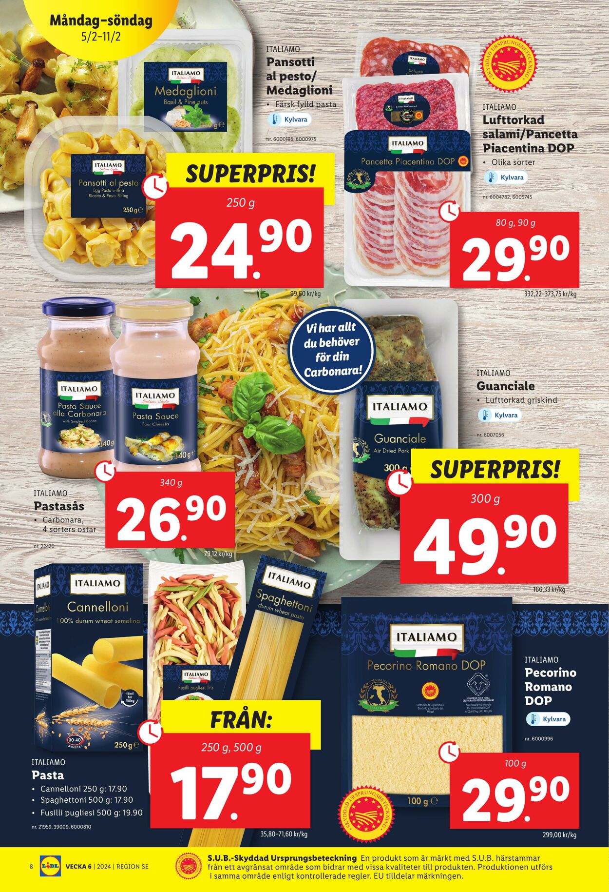 Erbjudanden Lidl 05.02.2024 - 11.02.2024