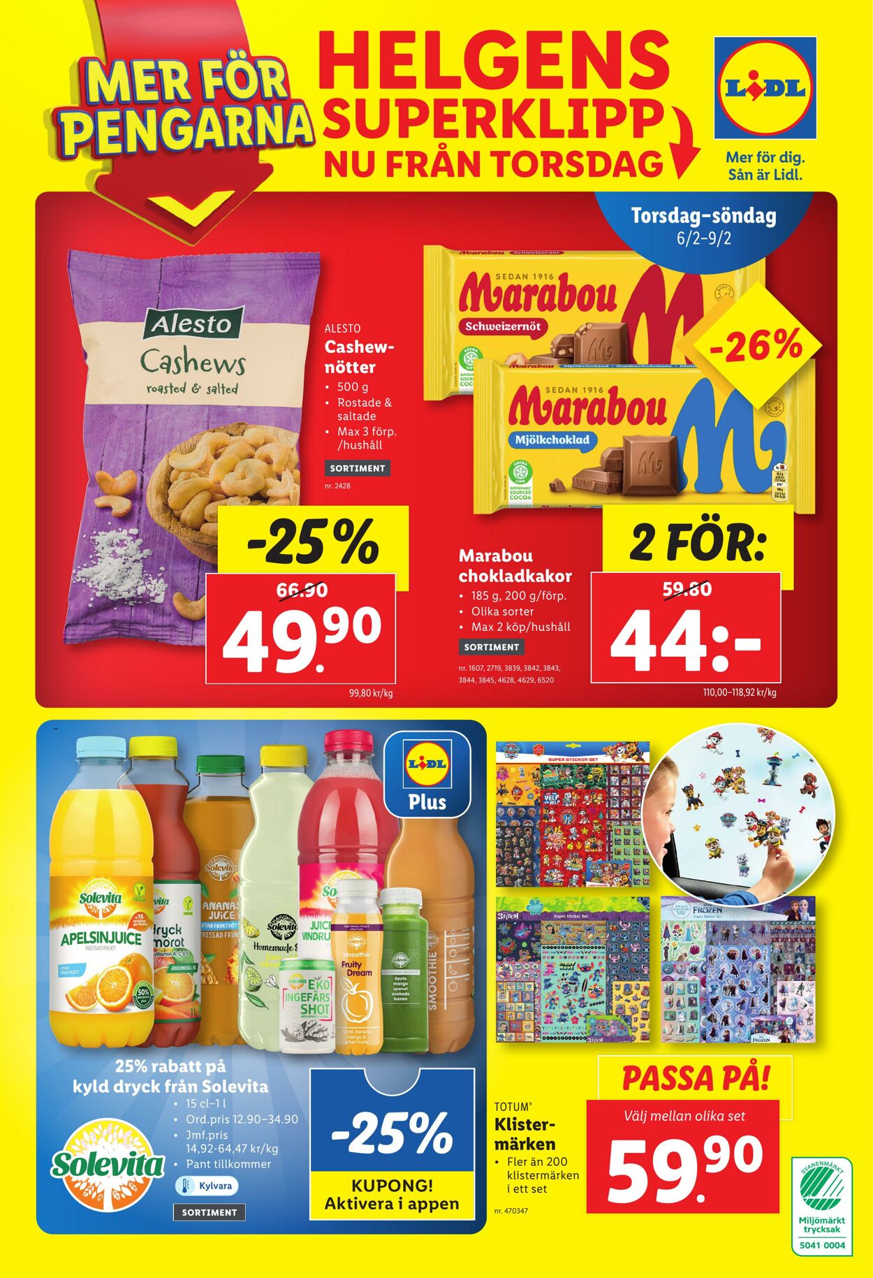 Erbjudanden Lidl 03.02.2025 - 09.02.2025