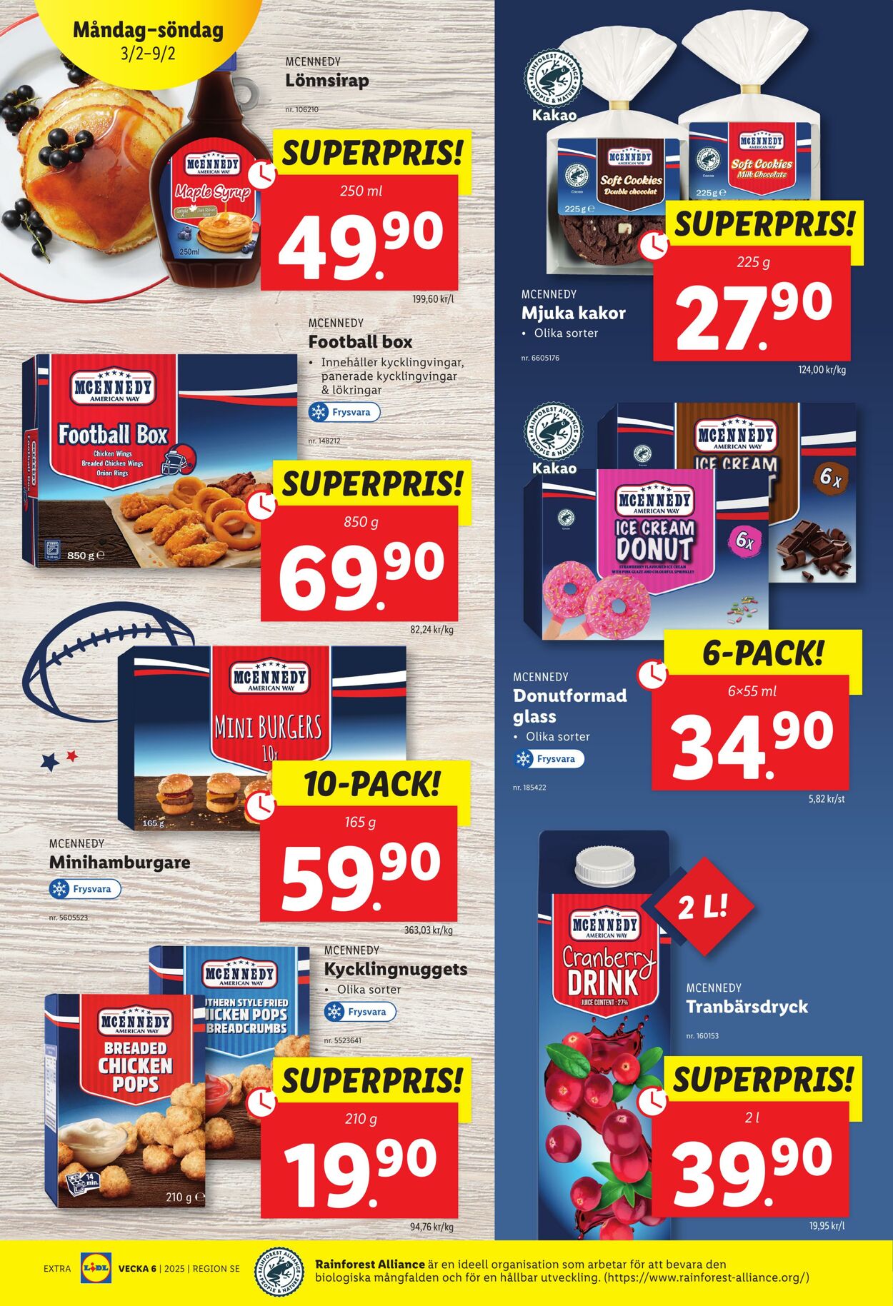 Erbjudanden Lidl 03.02.2025 - 09.02.2025