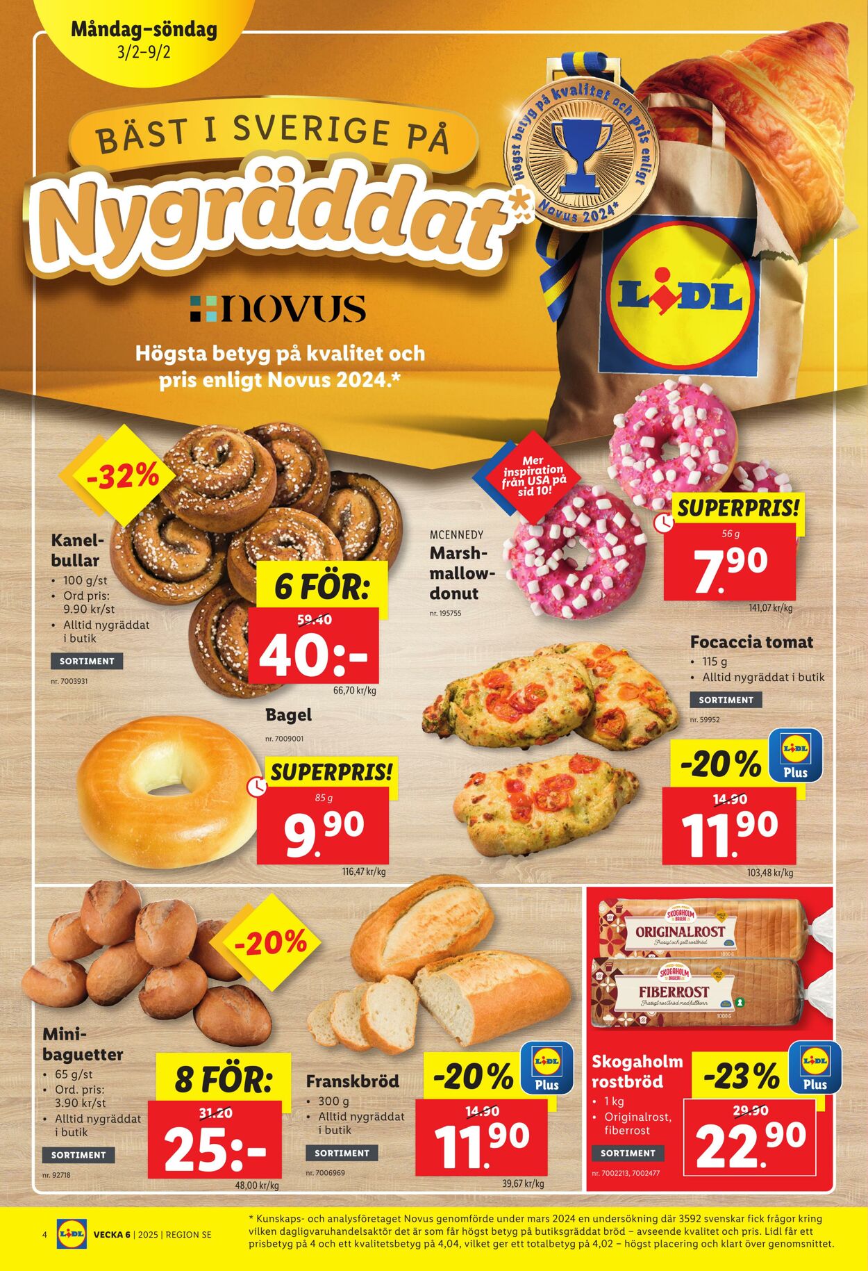 Erbjudanden Lidl 03.02.2025 - 09.02.2025